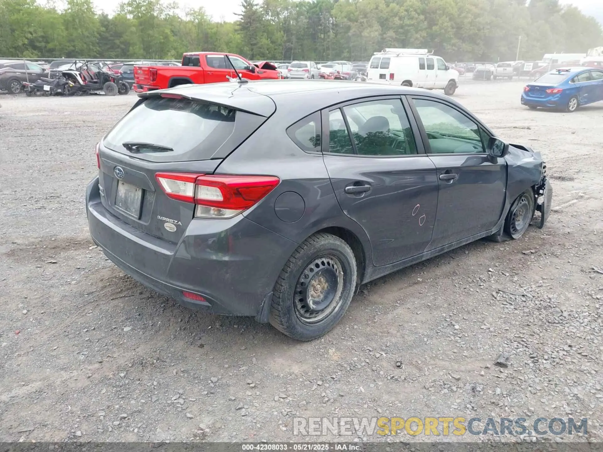 4 Photograph of a damaged car 4S3GTAA65K1733463 SUBARU IMPREZA 2019