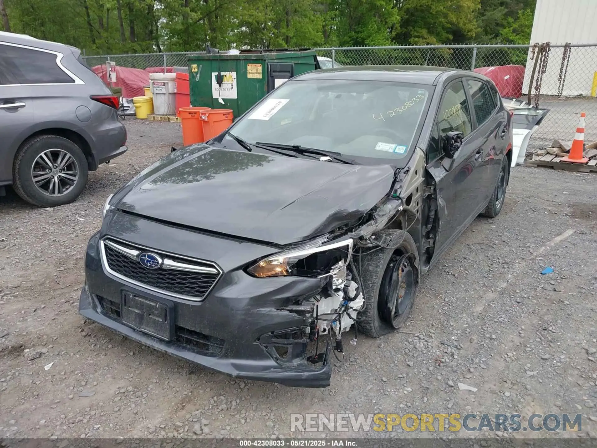 6 Photograph of a damaged car 4S3GTAA65K1733463 SUBARU IMPREZA 2019