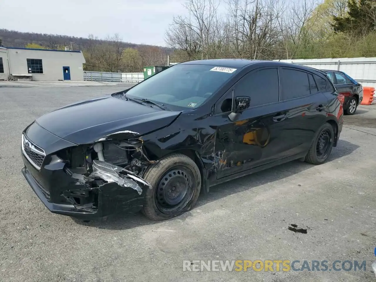 1 Photograph of a damaged car 4S3GTAA66K1751230 SUBARU IMPREZA 2019