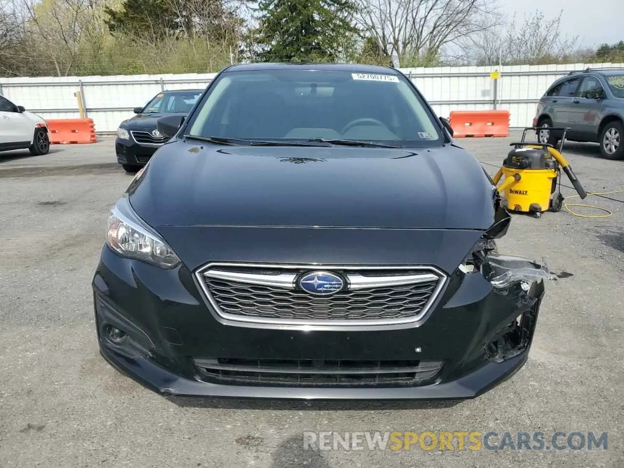 5 Photograph of a damaged car 4S3GTAA66K1751230 SUBARU IMPREZA 2019