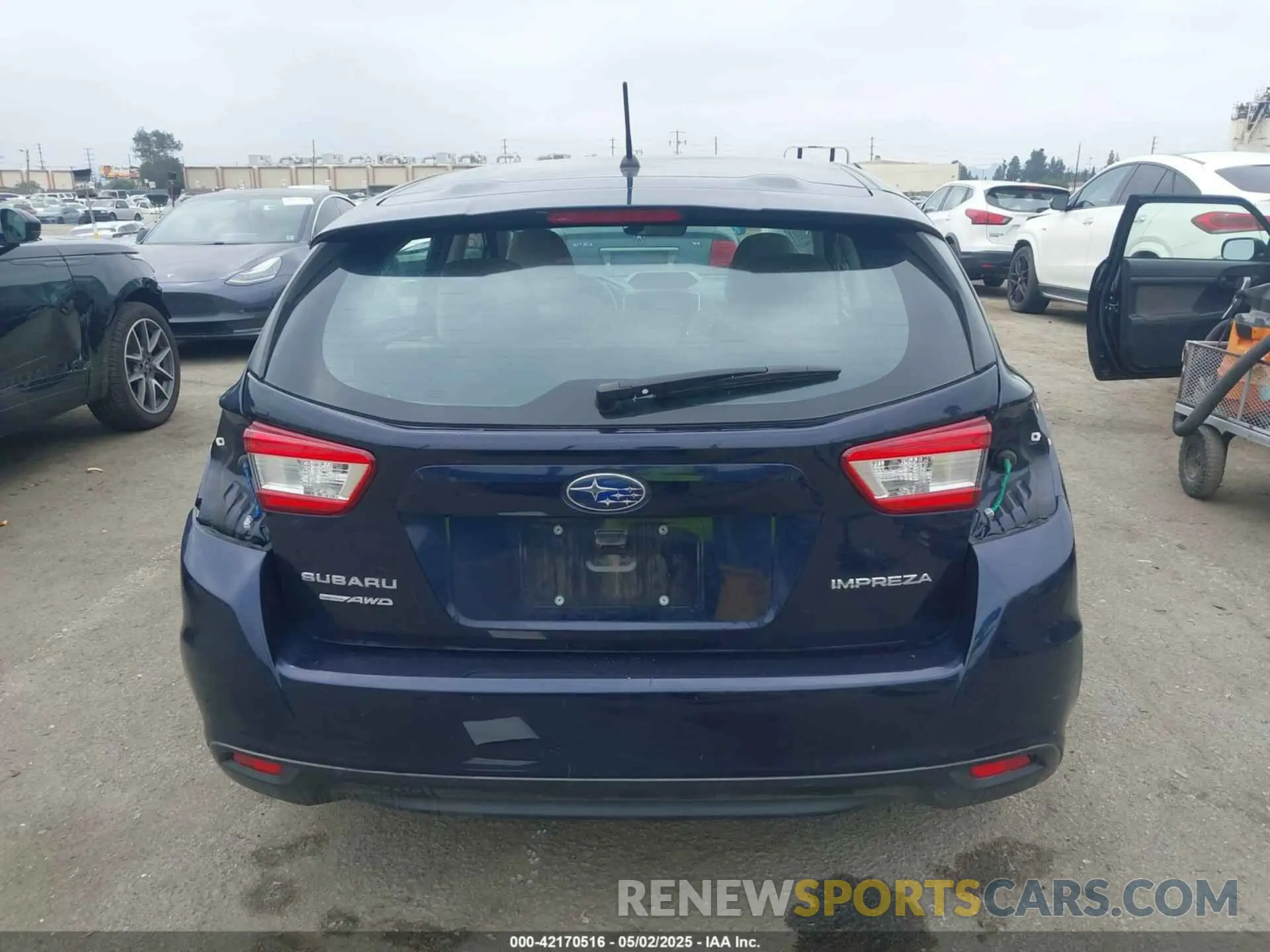 17 Photograph of a damaged car 4S3GTAA66K3735016 SUBARU IMPREZA 2019