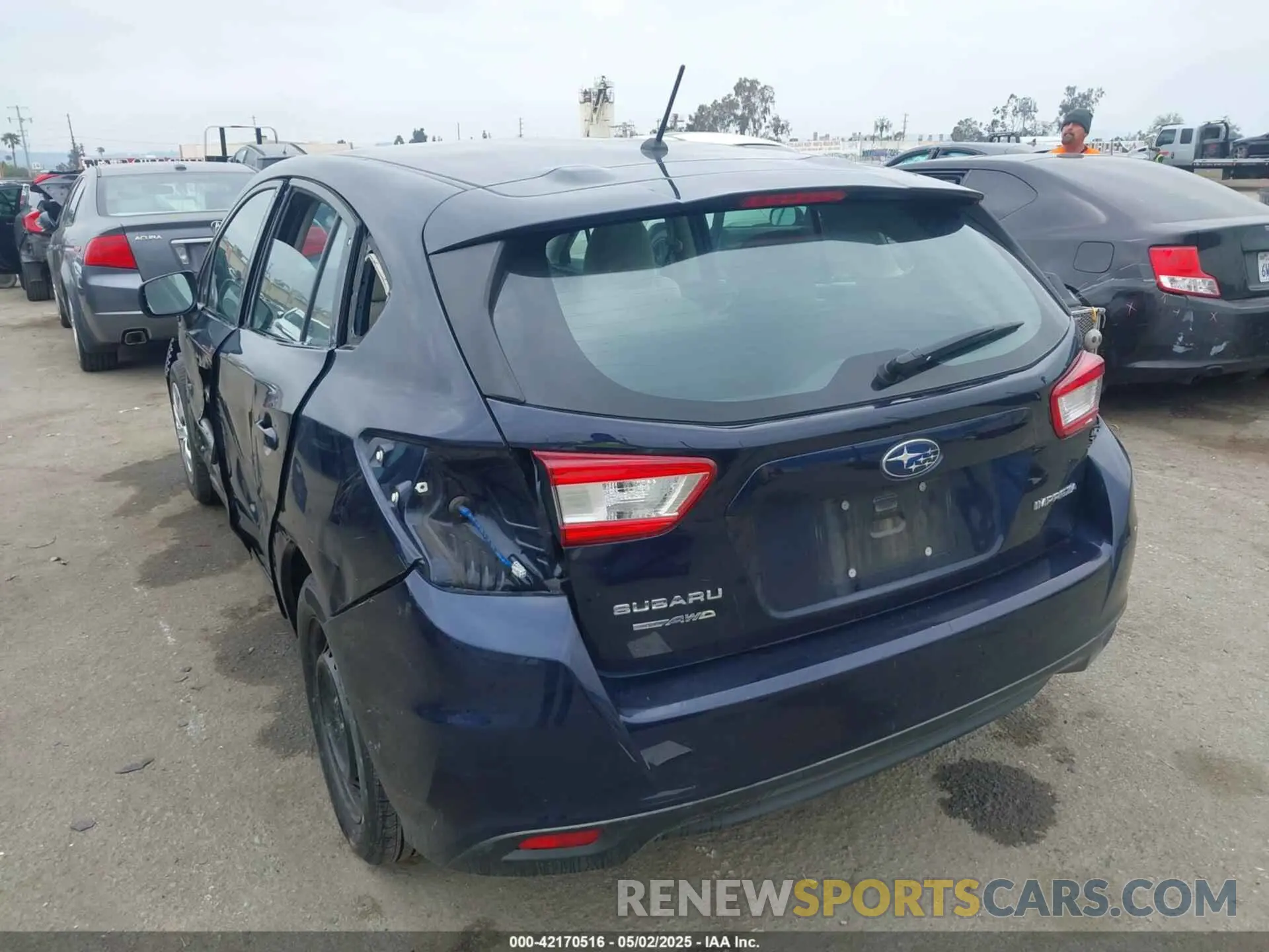 3 Photograph of a damaged car 4S3GTAA66K3735016 SUBARU IMPREZA 2019