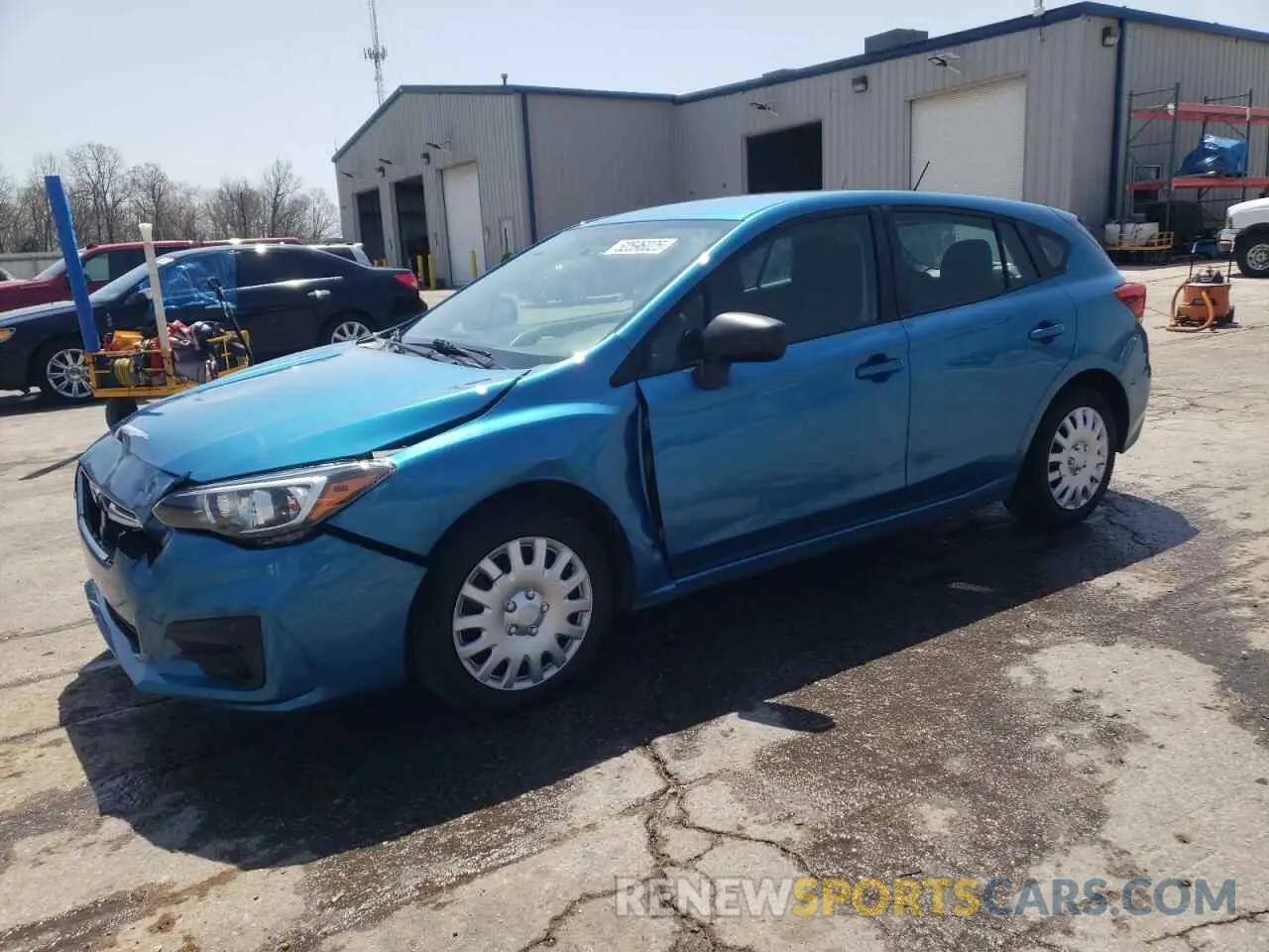 1 Photograph of a damaged car 4S3GTAA67K1707818 SUBARU IMPREZA 2019