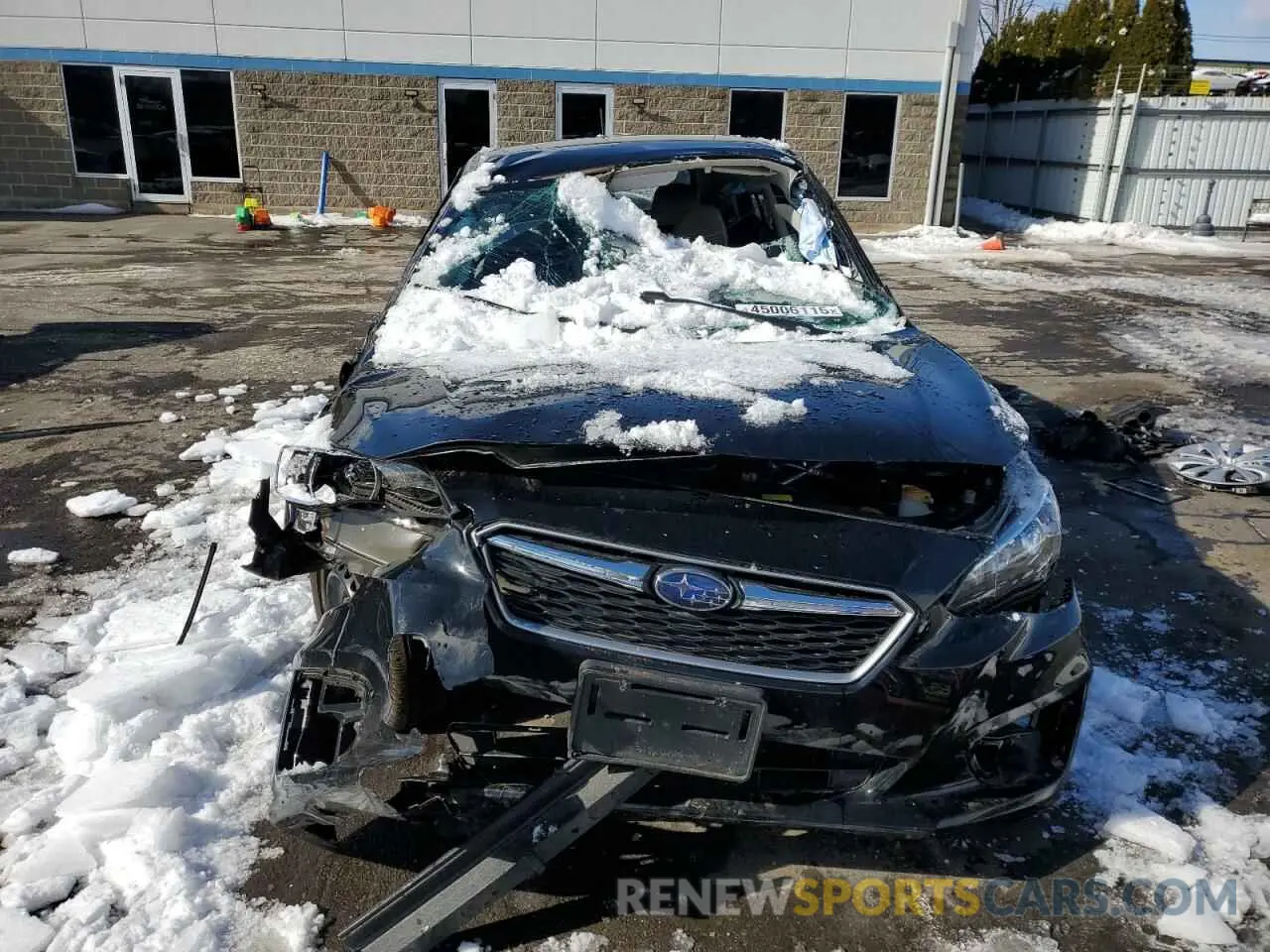 5 Photograph of a damaged car 4S3GTAA68K3724762 SUBARU IMPREZA 2019