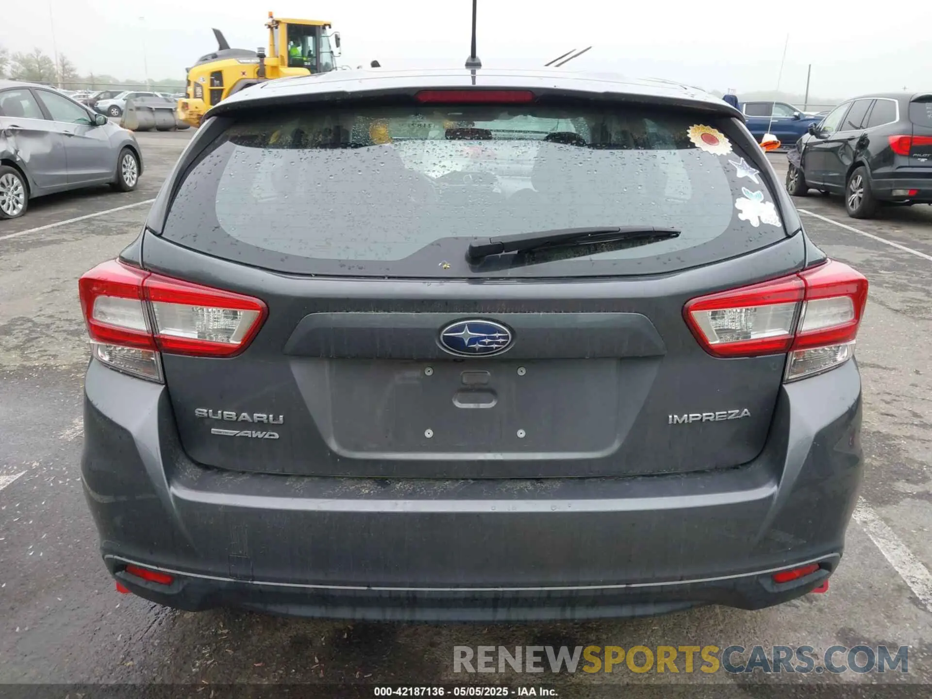 16 Photograph of a damaged car 4S3GTAA69K1711062 SUBARU IMPREZA 2019