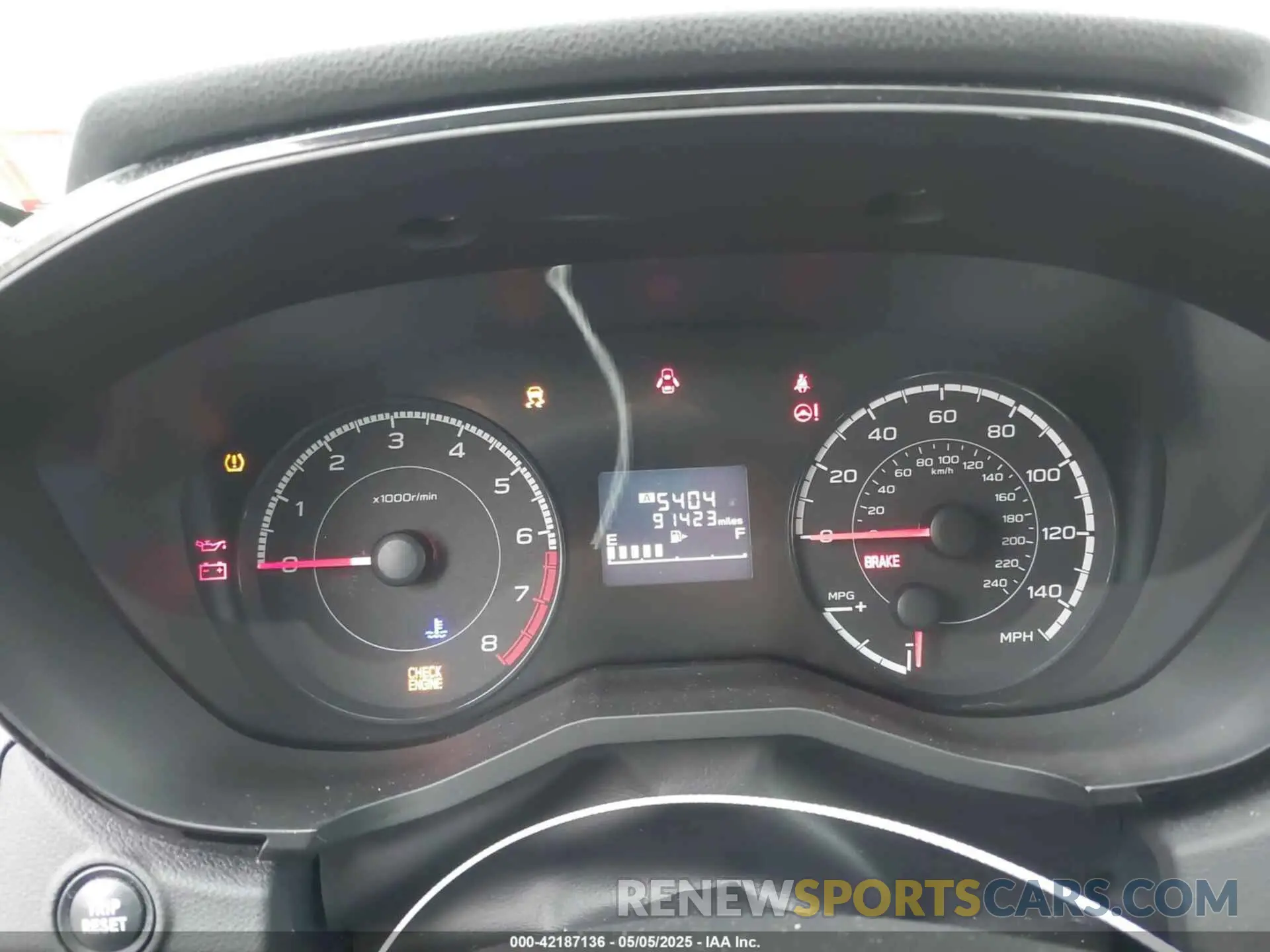 7 Photograph of a damaged car 4S3GTAA69K1711062 SUBARU IMPREZA 2019