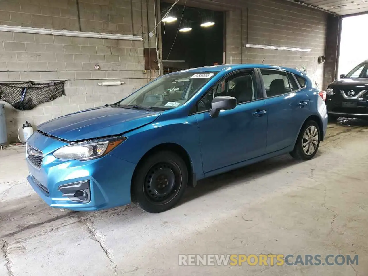 1 Photograph of a damaged car 4S3GTAA69K3716556 SUBARU IMPREZA 2019
