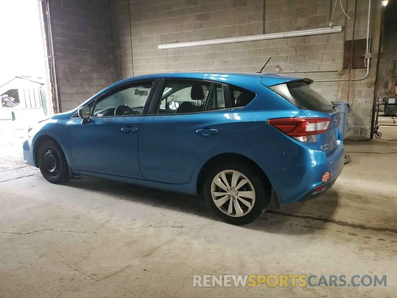 2 Photograph of a damaged car 4S3GTAA69K3716556 SUBARU IMPREZA 2019