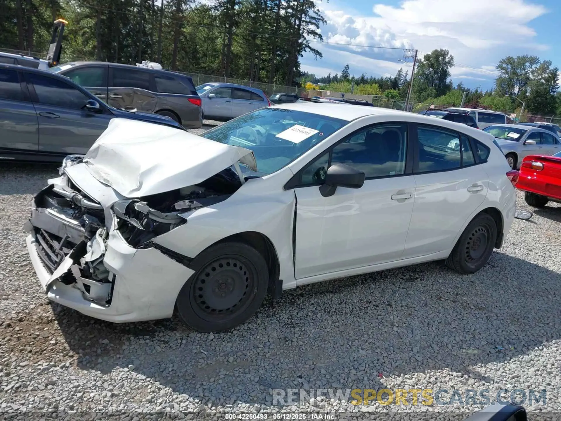 13 Photograph of a damaged car 4S3GTAA69K3719859 SUBARU IMPREZA 2019