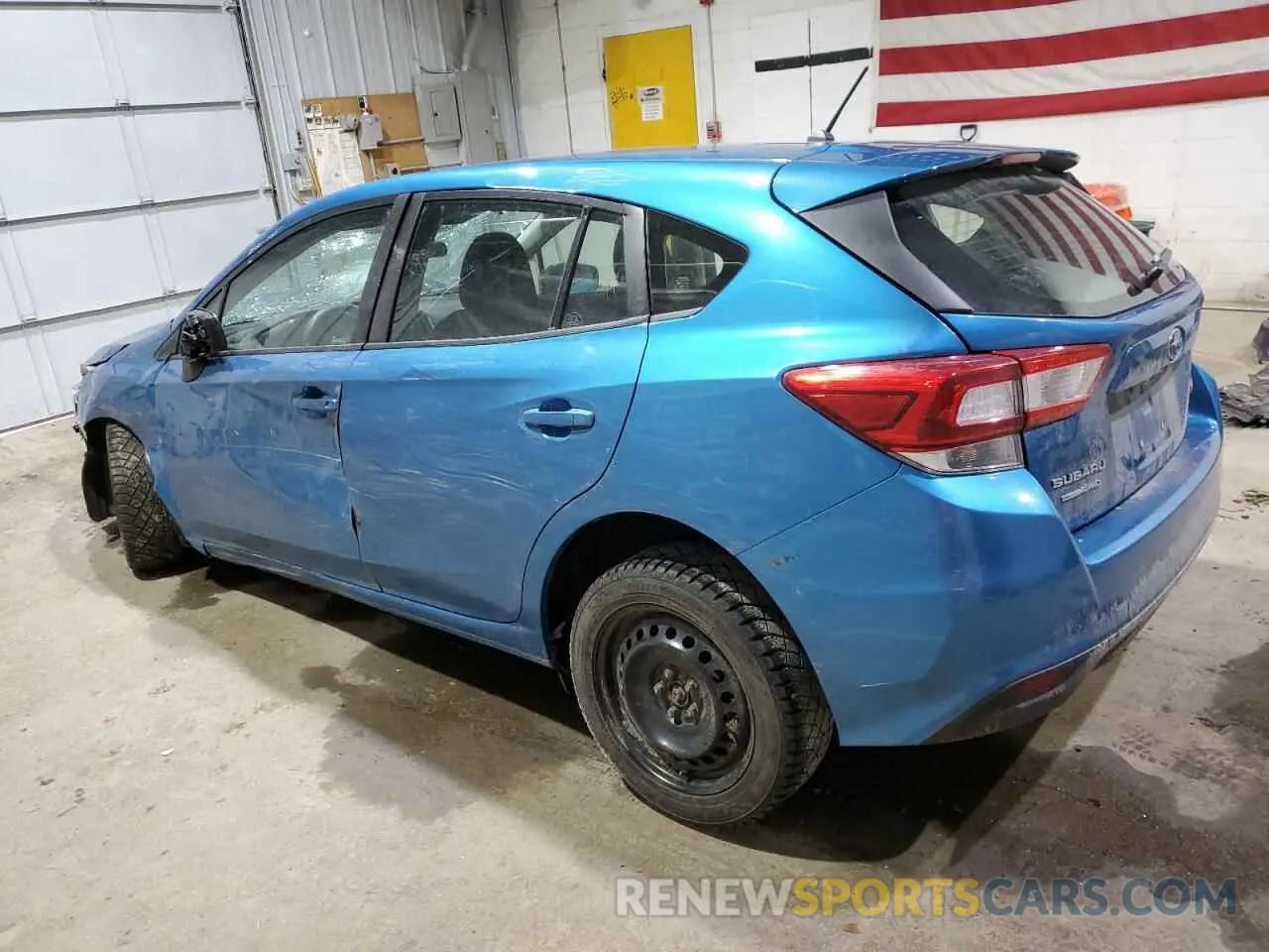 2 Photograph of a damaged car 4S3GTAA69K3728044 SUBARU IMPREZA 2019