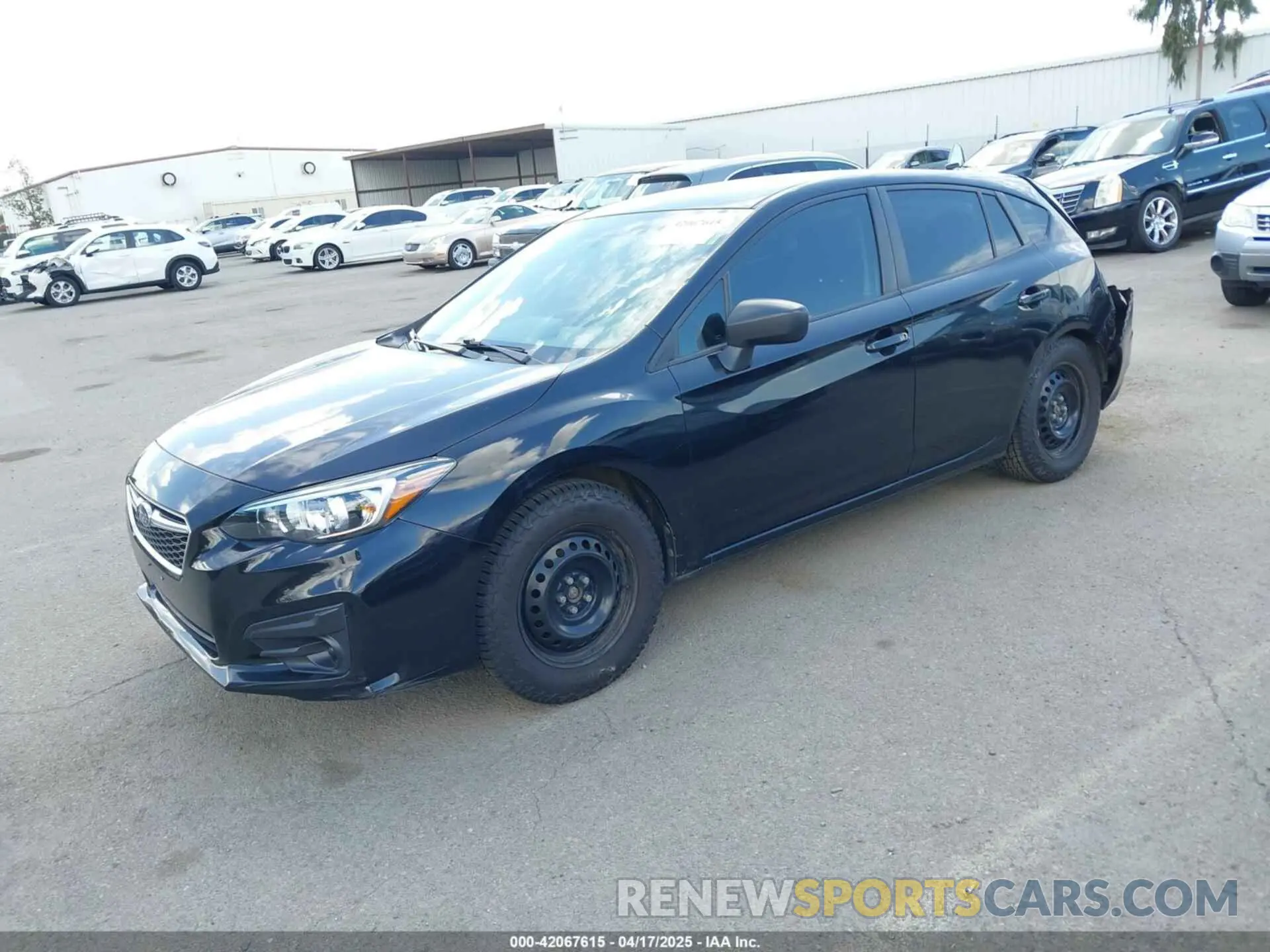 2 Photograph of a damaged car 4S3GTAA6XK1706212 SUBARU IMPREZA 2019
