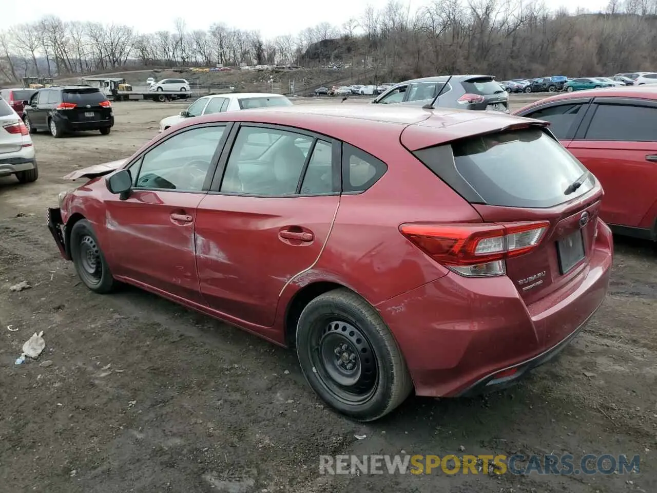 2 Photograph of a damaged car 4S3GTAA6XK1729876 SUBARU IMPREZA 2019