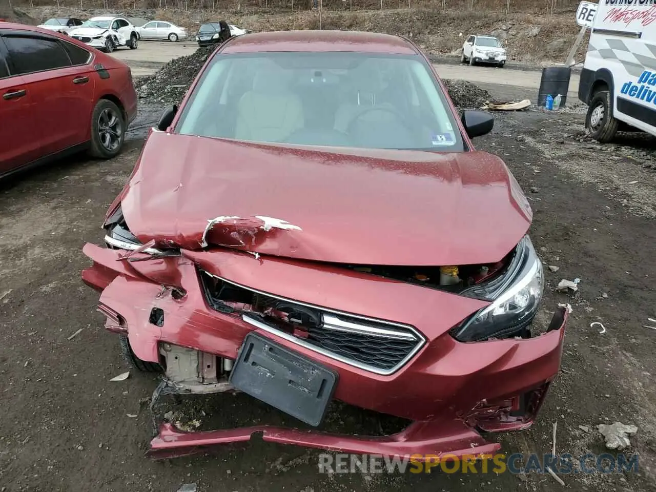 5 Photograph of a damaged car 4S3GTAA6XK1729876 SUBARU IMPREZA 2019