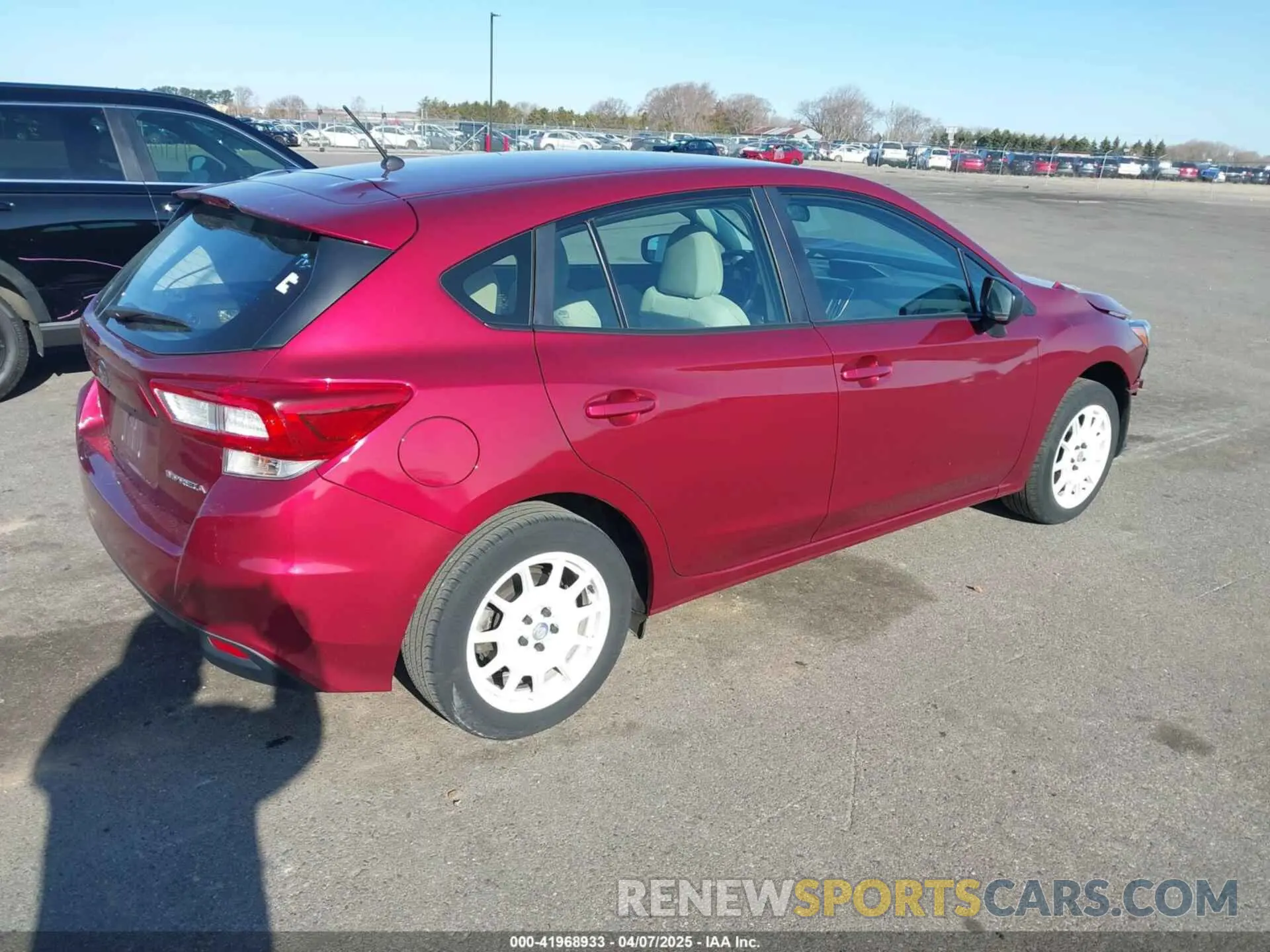 4 Photograph of a damaged car 4S3GTAA6XK1740859 SUBARU IMPREZA 2019
