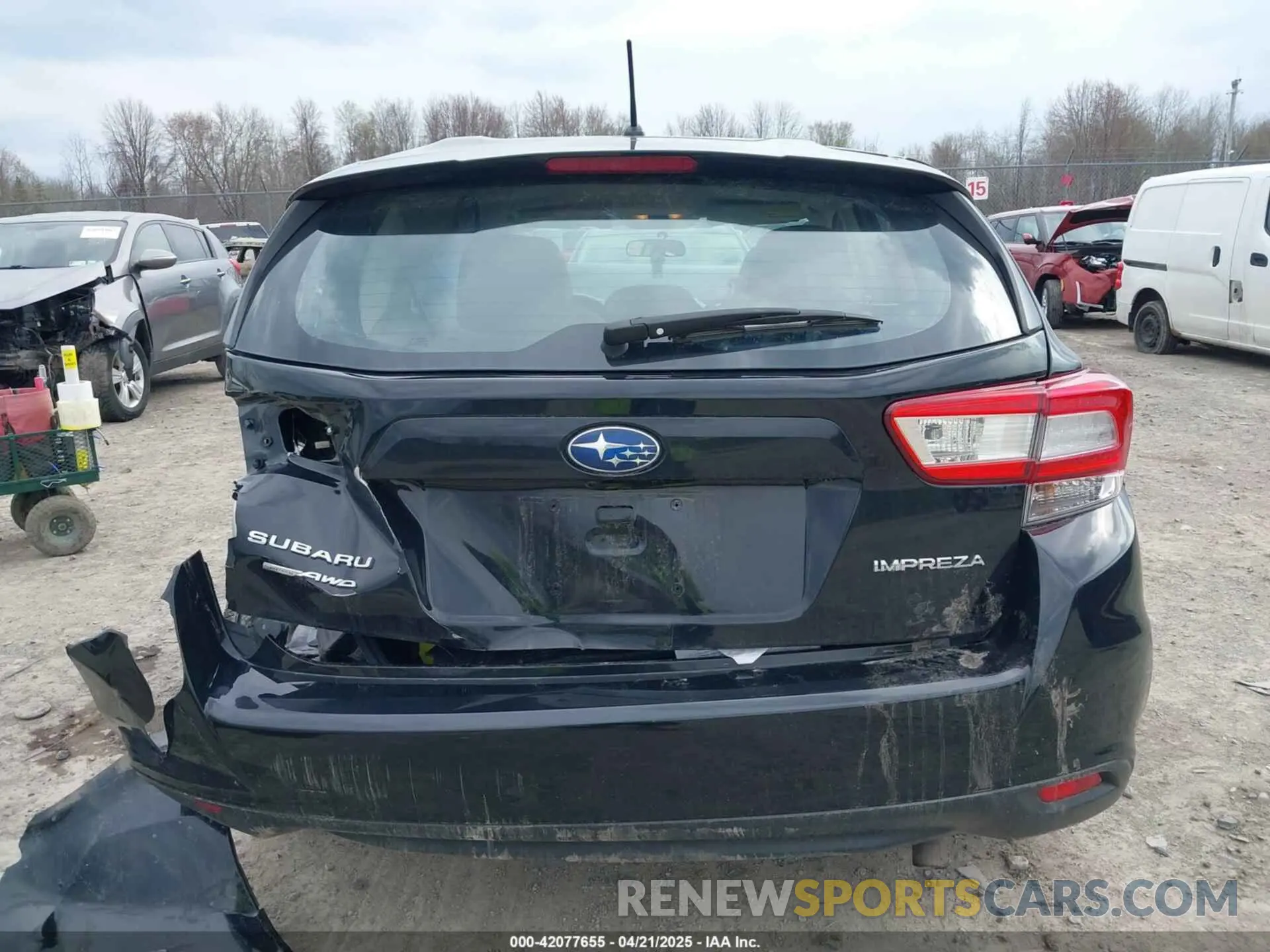 16 Photograph of a damaged car 4S3GTAA6XK3701385 SUBARU IMPREZA 2019