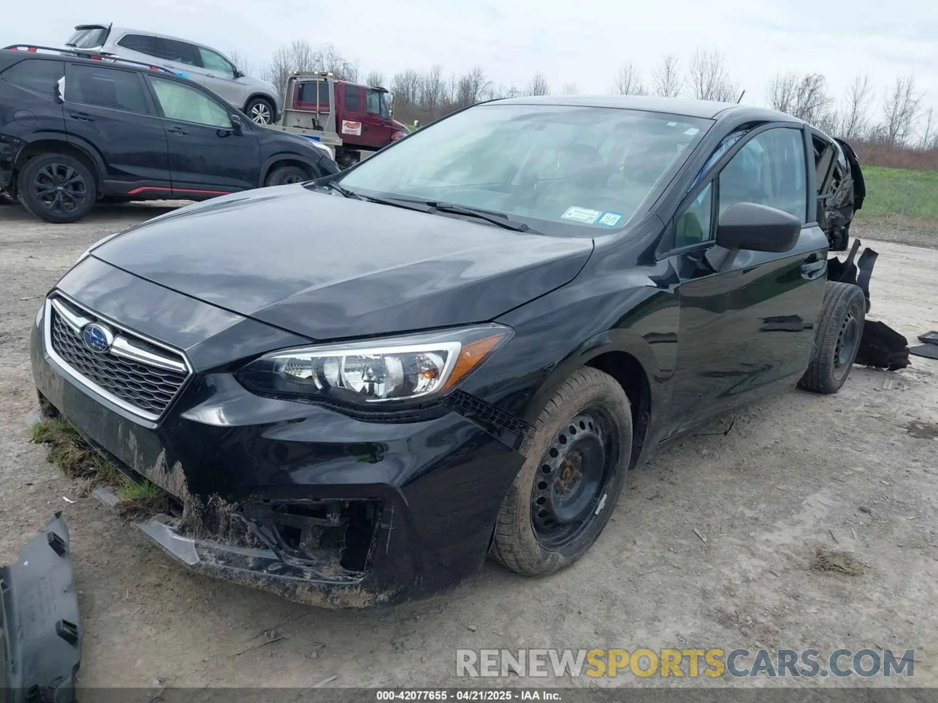 2 Photograph of a damaged car 4S3GTAA6XK3701385 SUBARU IMPREZA 2019