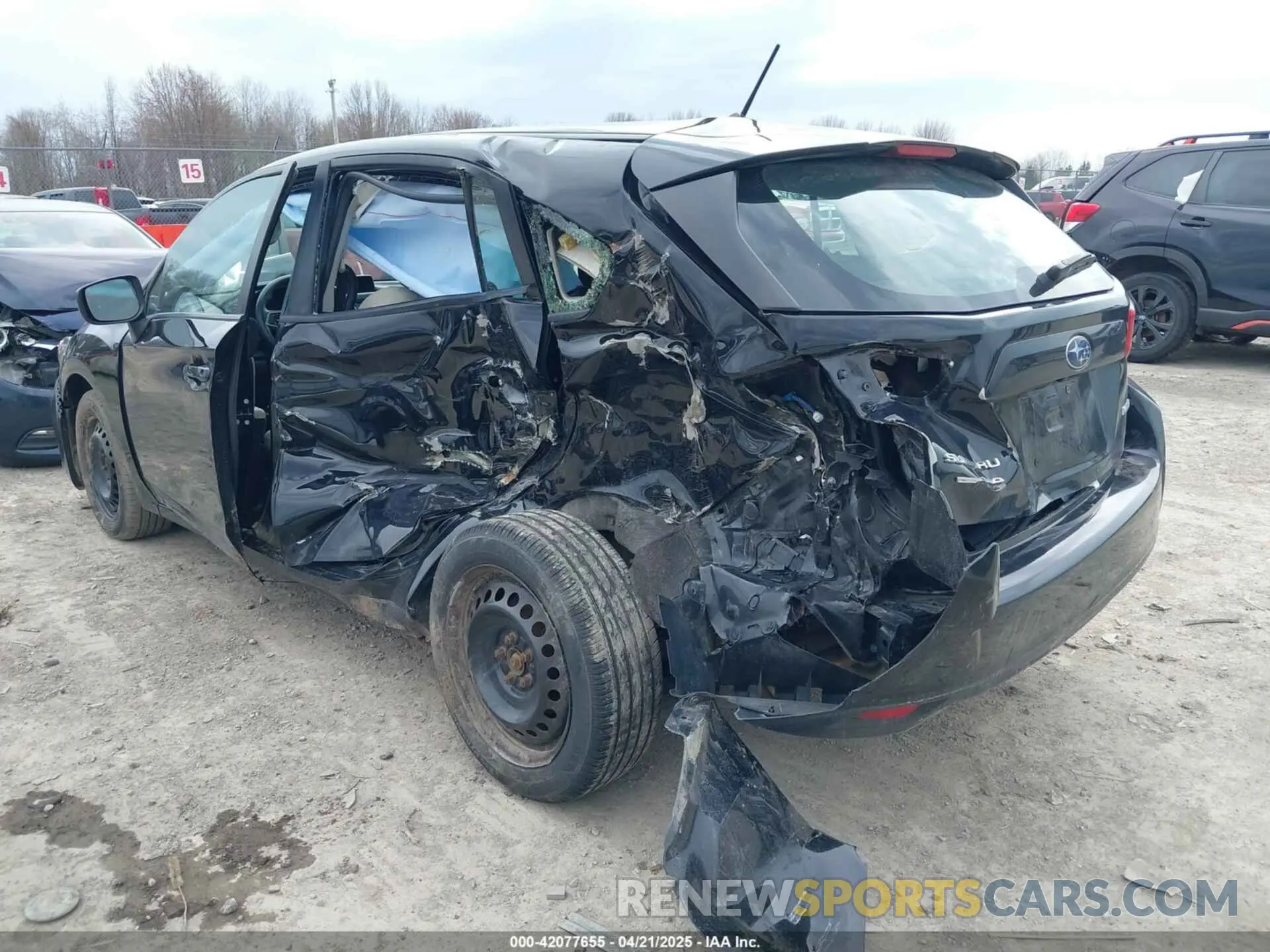 3 Photograph of a damaged car 4S3GTAA6XK3701385 SUBARU IMPREZA 2019