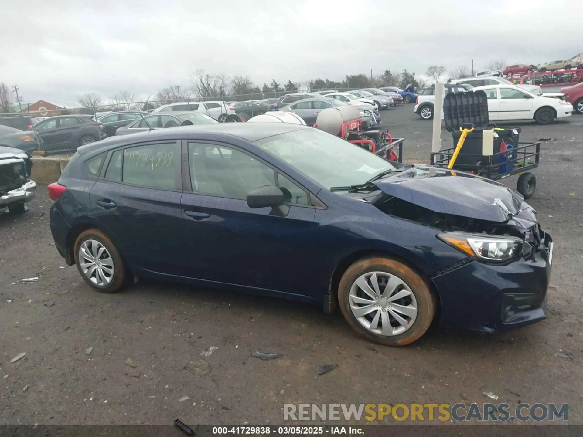 13 Photograph of a damaged car 4S3GTAA6XK3722978 SUBARU IMPREZA 2019