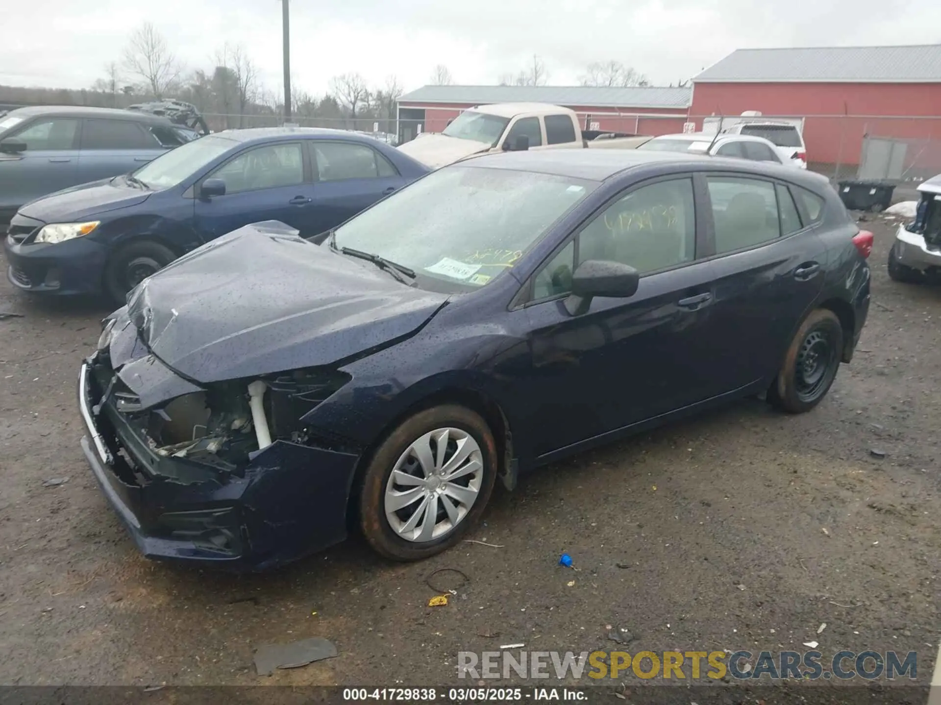 2 Photograph of a damaged car 4S3GTAA6XK3722978 SUBARU IMPREZA 2019