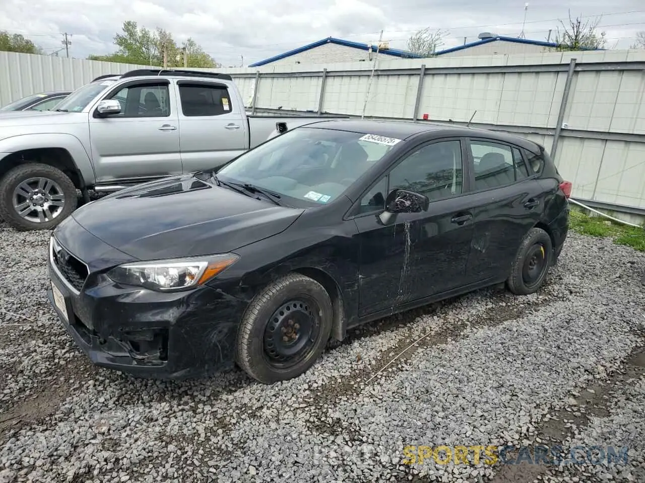 1 Photograph of a damaged car 4S3GTAA6XK3745774 SUBARU IMPREZA 2019
