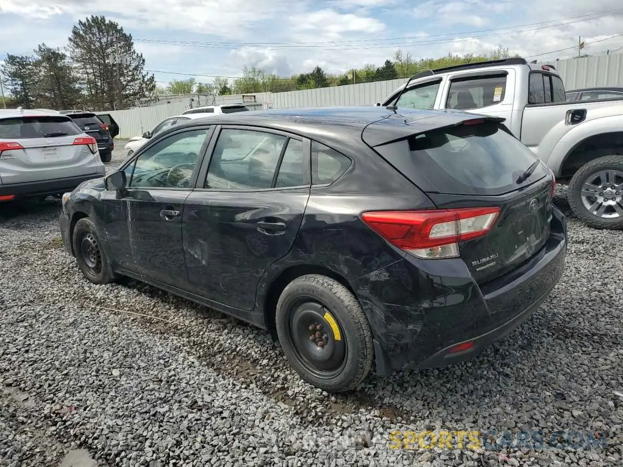 2 Photograph of a damaged car 4S3GTAA6XK3745774 SUBARU IMPREZA 2019