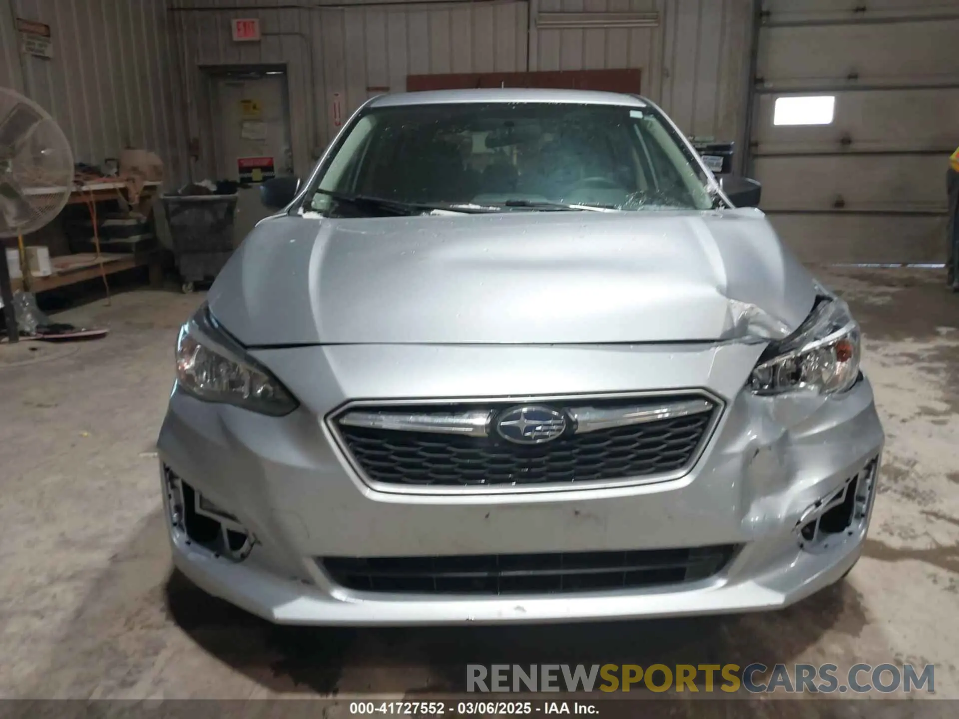 12 Photograph of a damaged car 4S3GTAA6XK3751073 SUBARU IMPREZA 2019