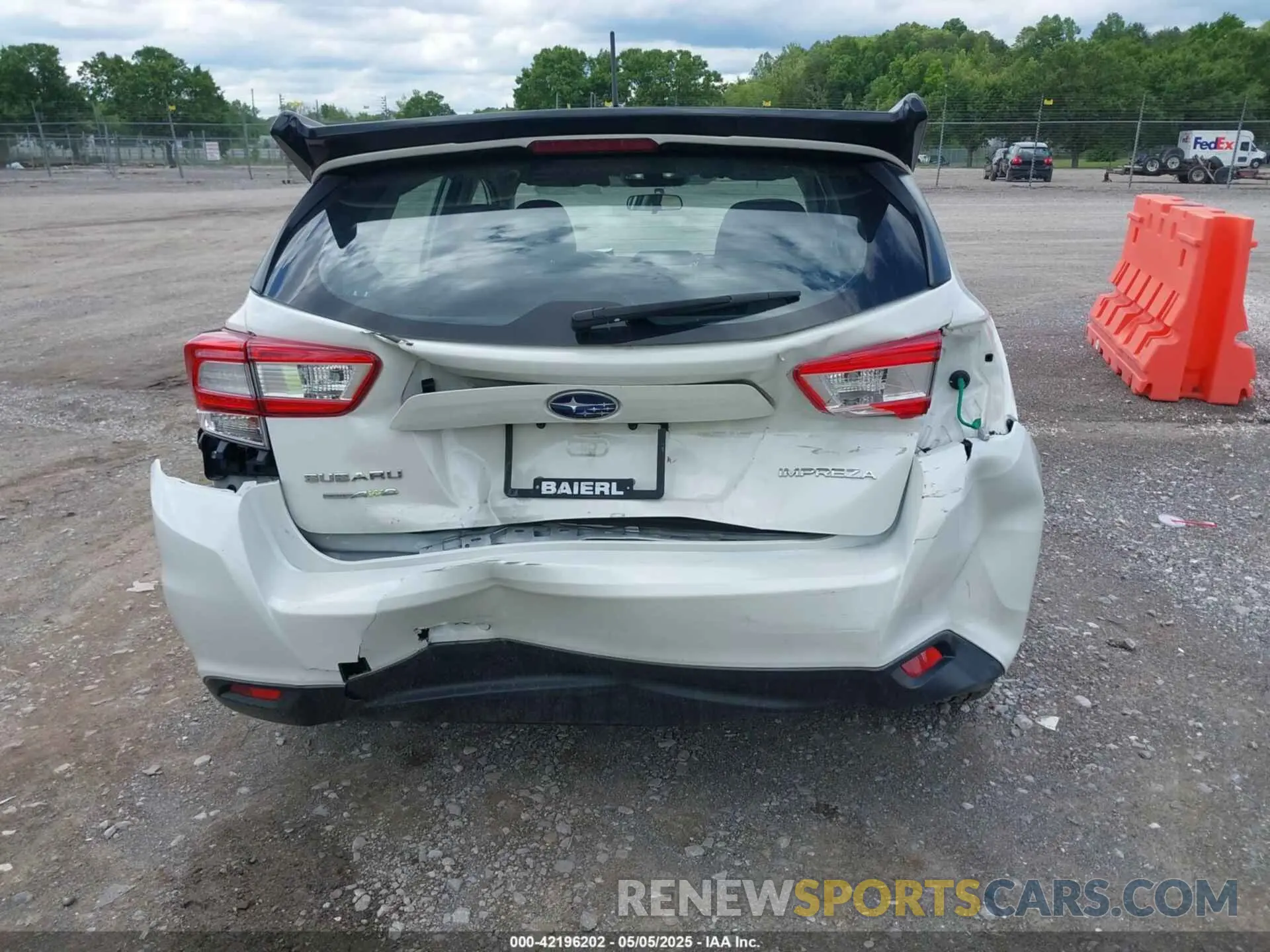 16 Photograph of a damaged car 4S3GTAA6XK3754216 SUBARU IMPREZA 2019