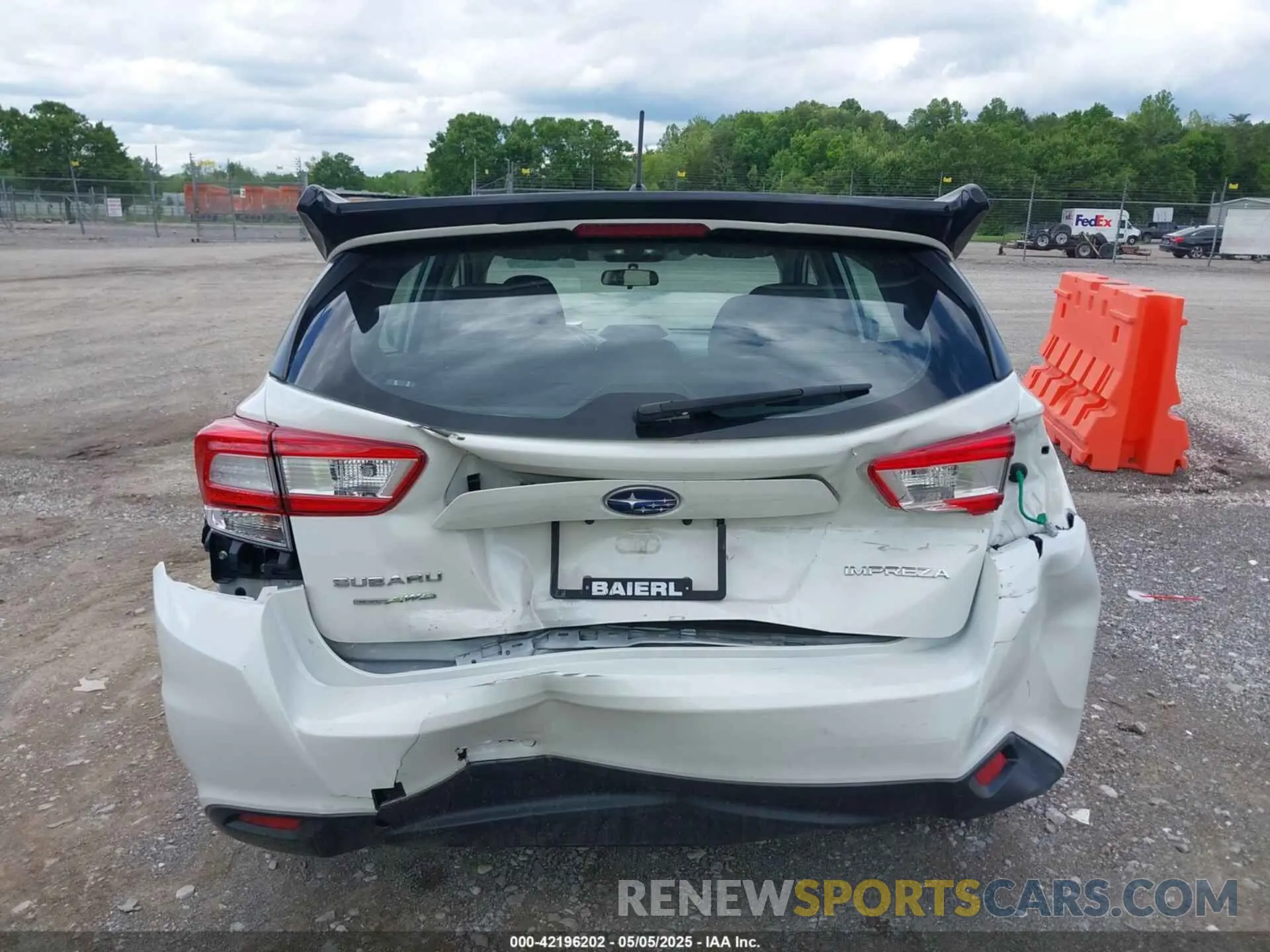 6 Photograph of a damaged car 4S3GTAA6XK3754216 SUBARU IMPREZA 2019
