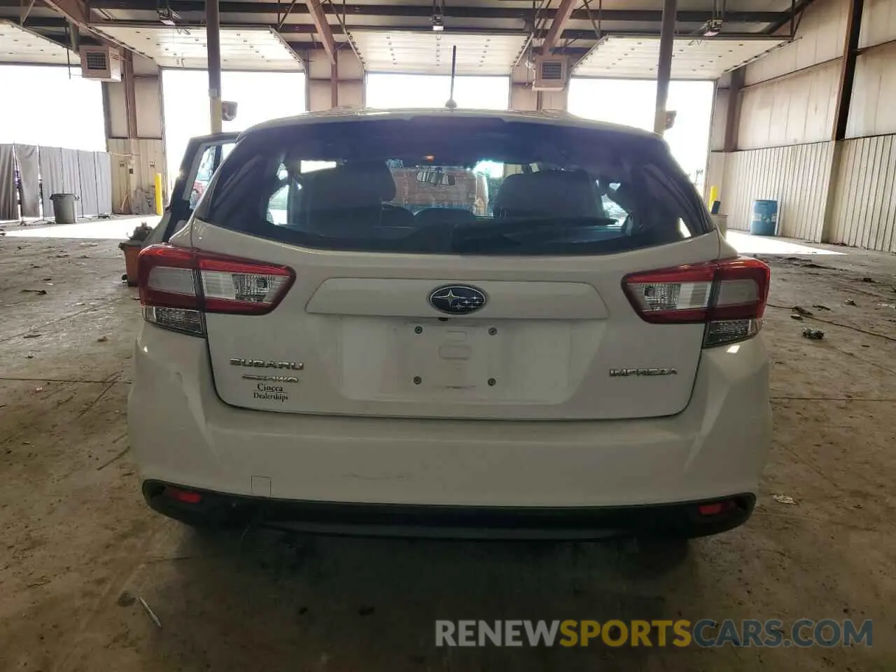 6 Photograph of a damaged car 4S3GTAB60K3762436 SUBARU IMPREZA 2019