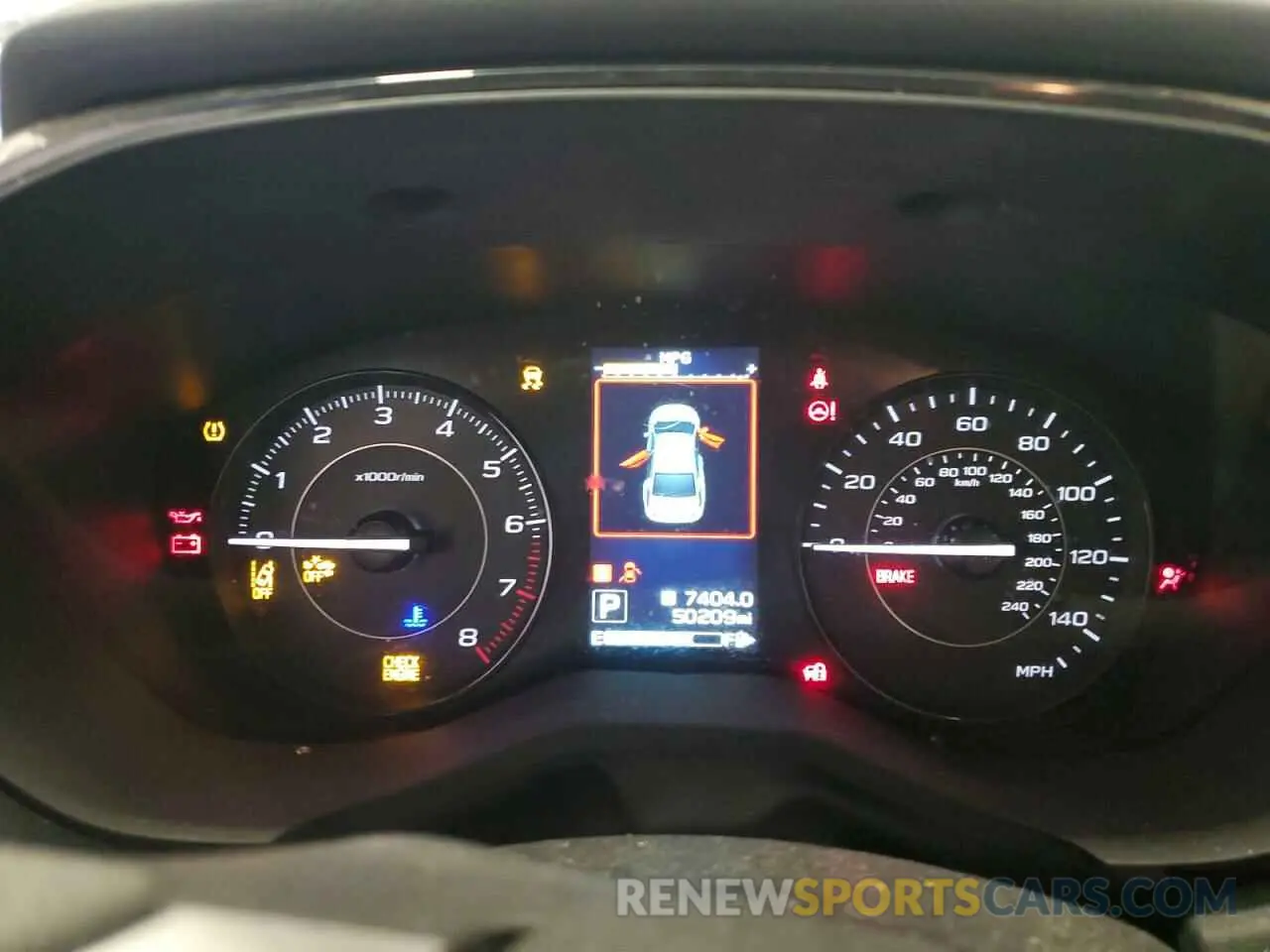 9 Photograph of a damaged car 4S3GTAB60K3762436 SUBARU IMPREZA 2019
