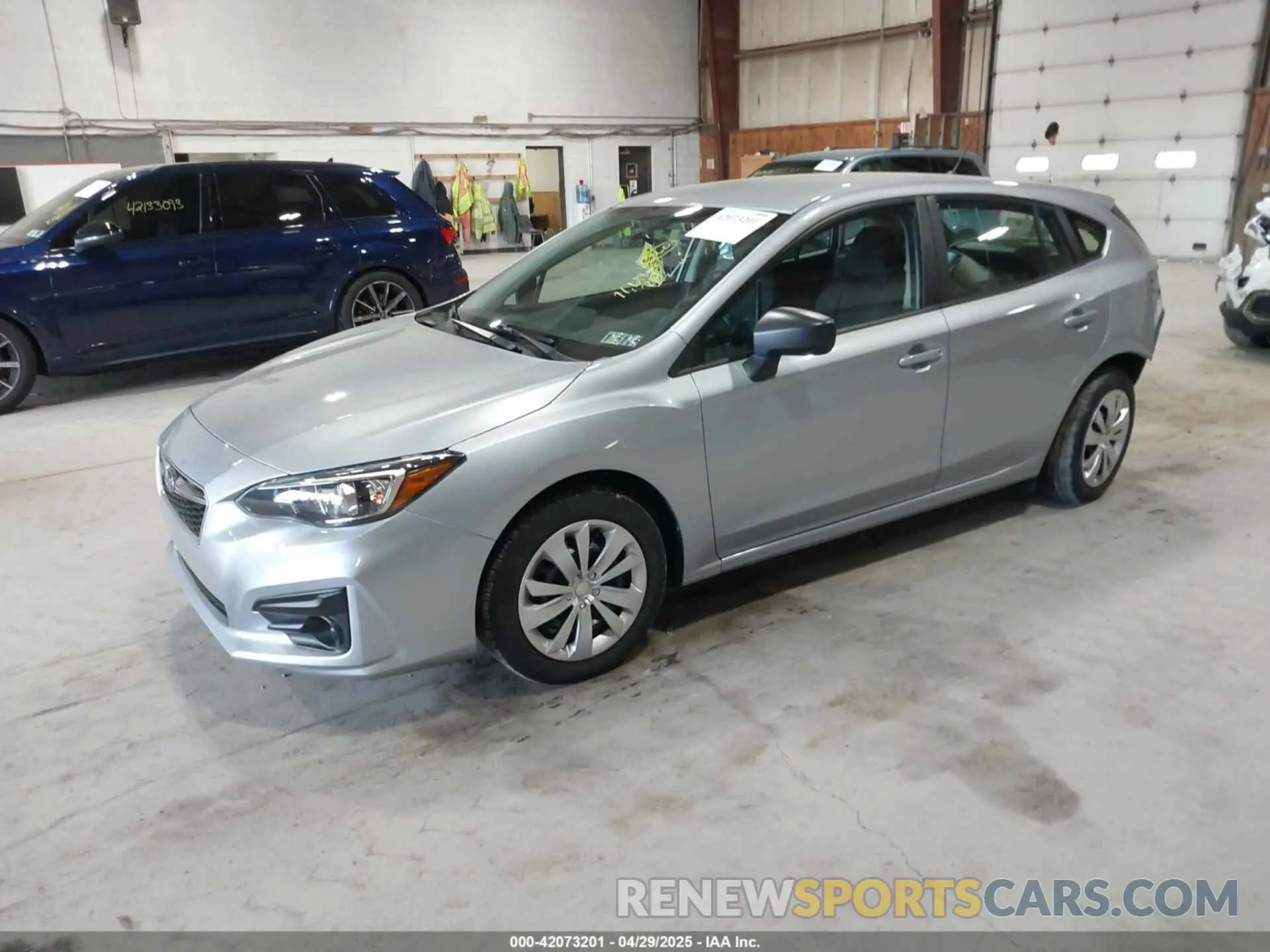 2 Photograph of a damaged car 4S3GTAB61K3737447 SUBARU IMPREZA 2019