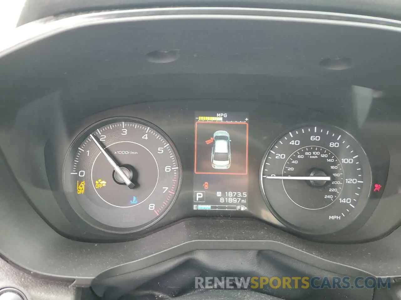 9 Photograph of a damaged car 4S3GTAB62K3752149 SUBARU IMPREZA 2019