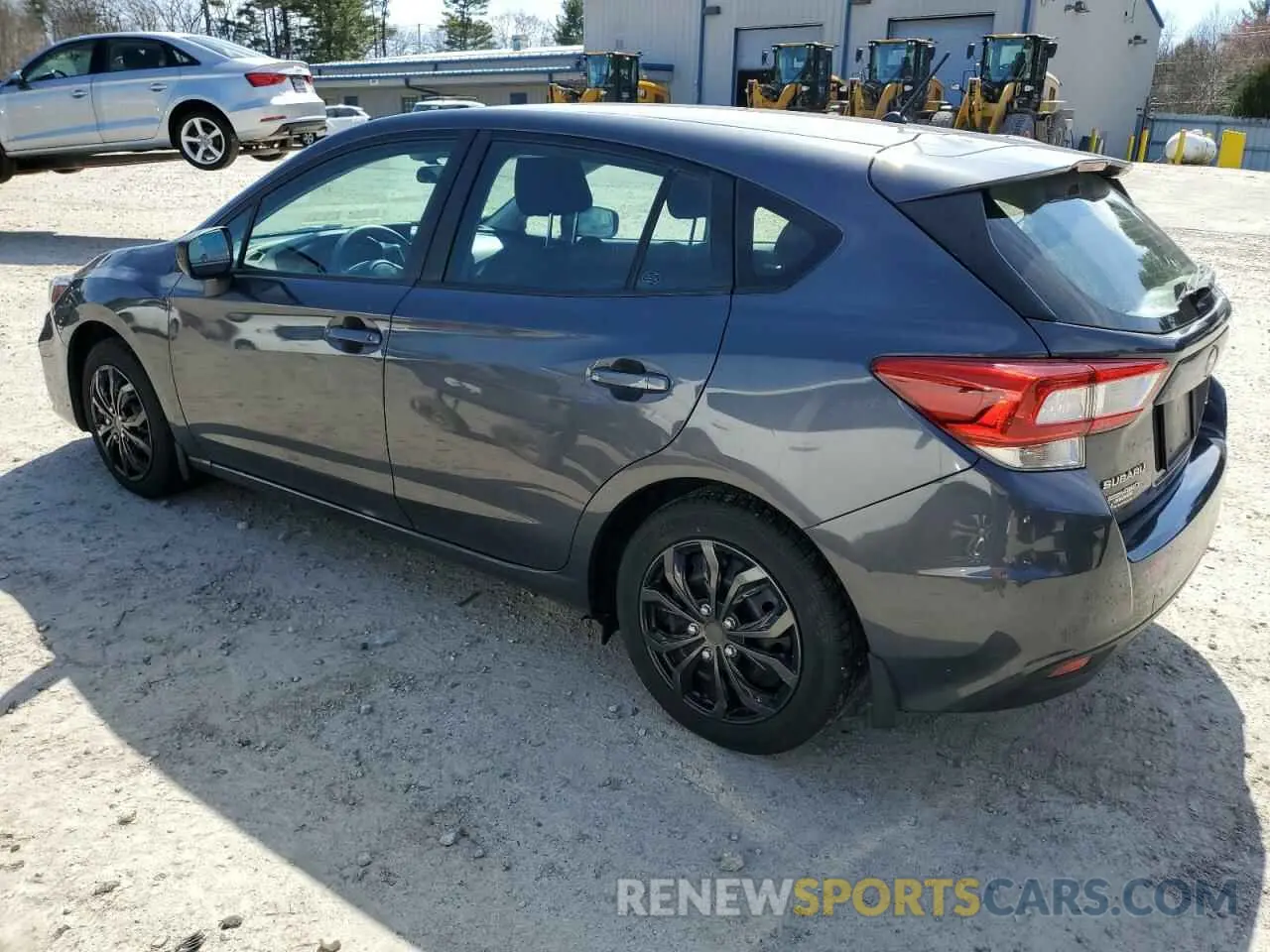2 Photograph of a damaged car 4S3GTAB63K3720293 SUBARU IMPREZA 2019
