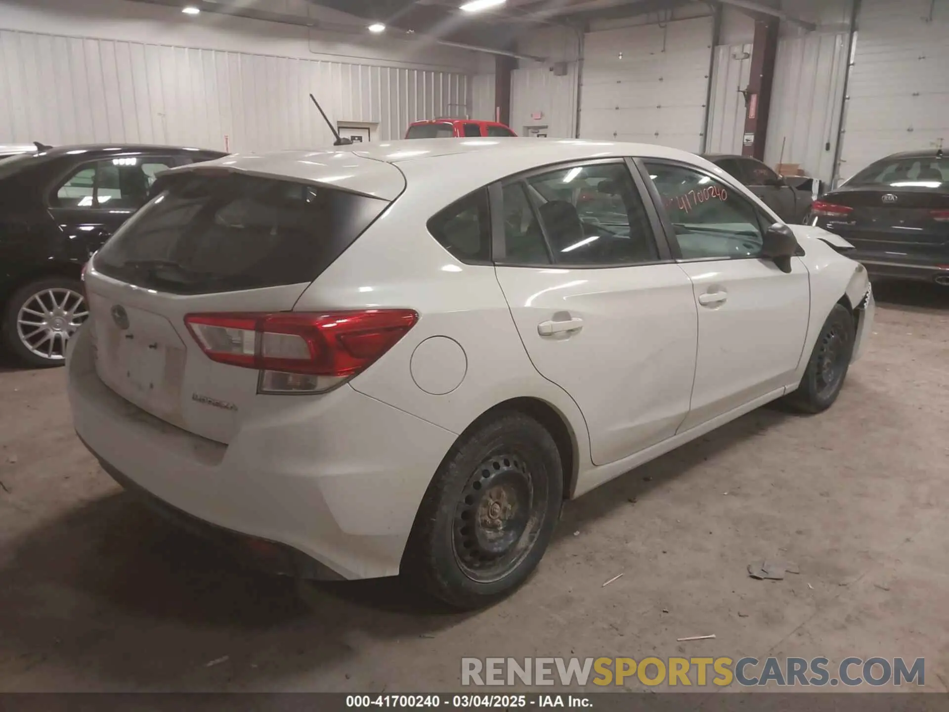 4 Photograph of a damaged car 4S3GTAB63K3754217 SUBARU IMPREZA 2019