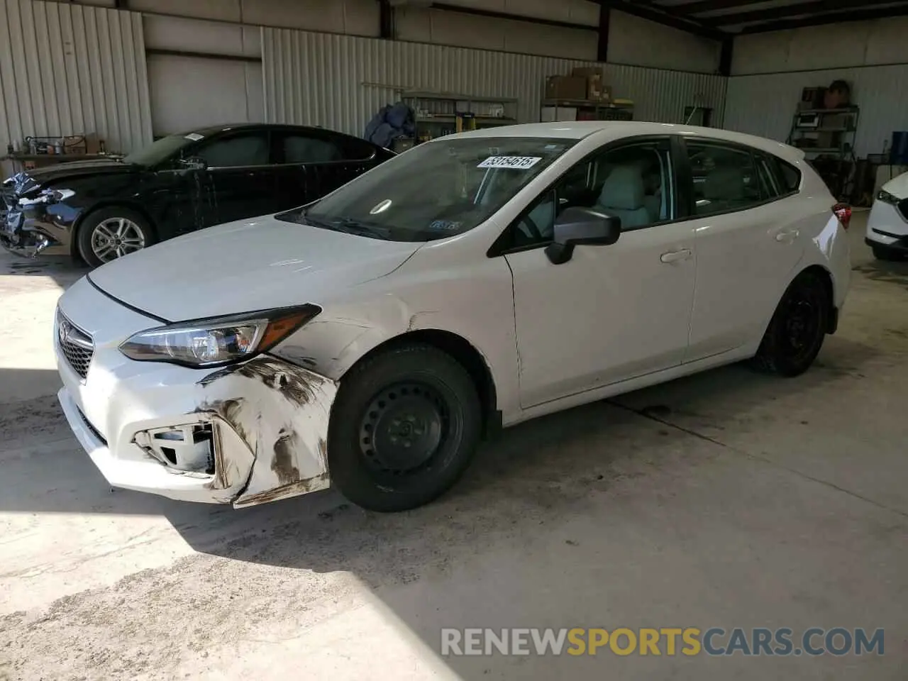 1 Photograph of a damaged car 4S3GTAB64K3710162 SUBARU IMPREZA 2019