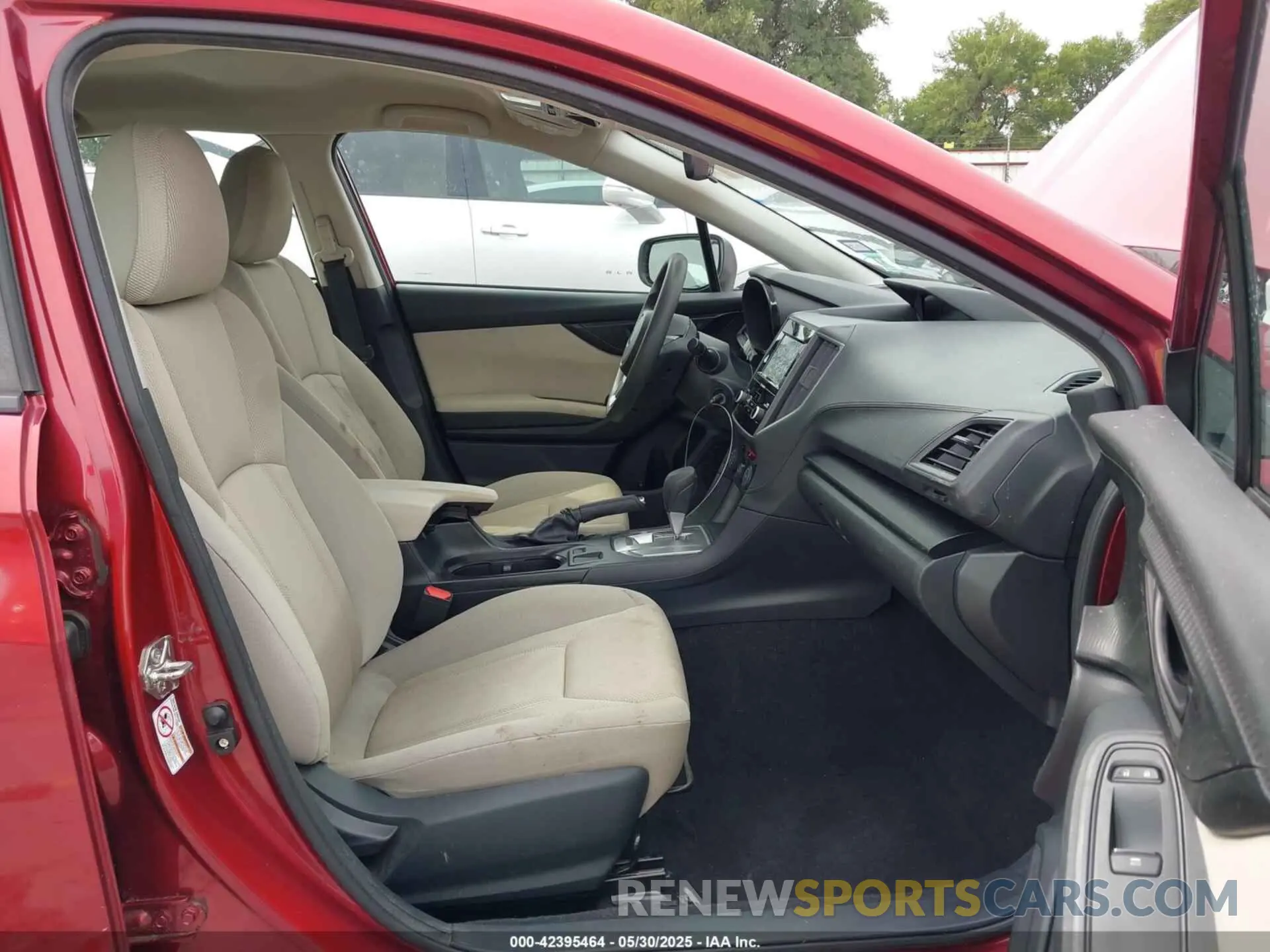 5 Photograph of a damaged car 4S3GTAB64K3715751 SUBARU IMPREZA 2019
