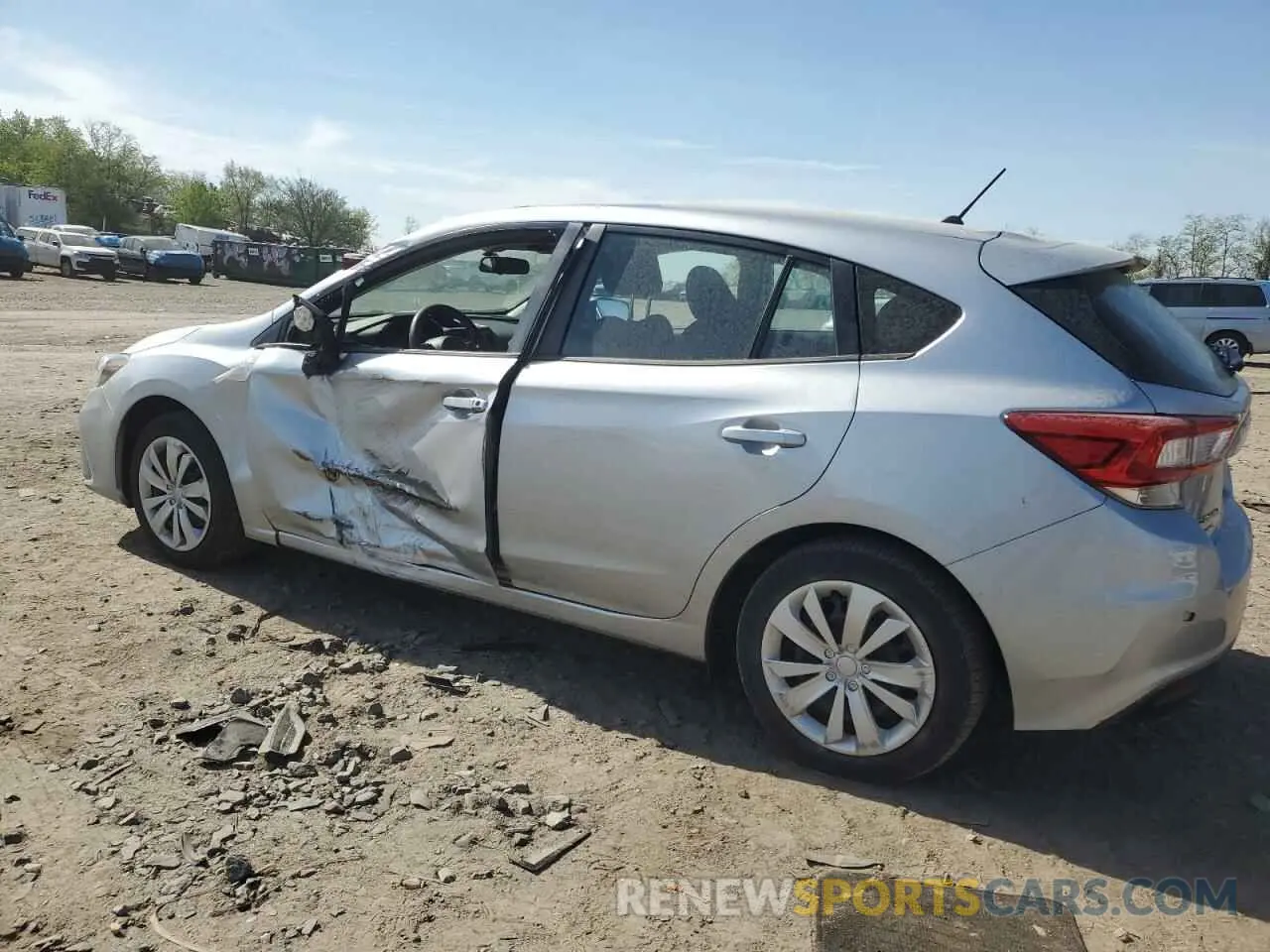 2 Photograph of a damaged car 4S3GTAB65K3741470 SUBARU IMPREZA 2019