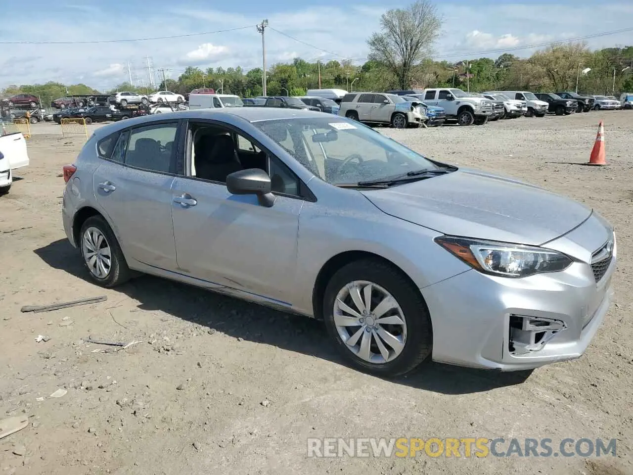 4 Photograph of a damaged car 4S3GTAB65K3741470 SUBARU IMPREZA 2019
