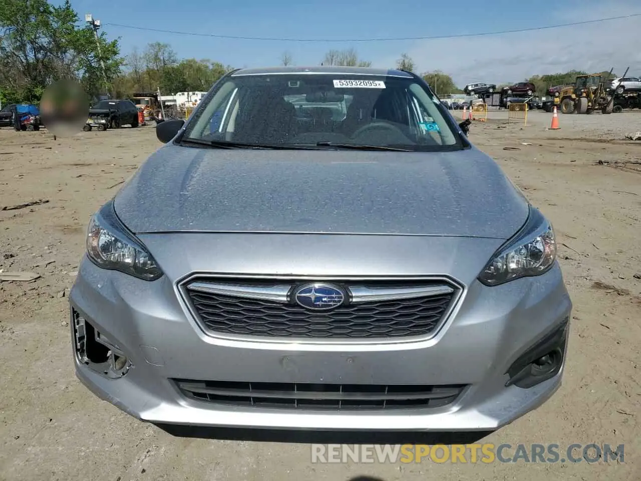 5 Photograph of a damaged car 4S3GTAB65K3741470 SUBARU IMPREZA 2019