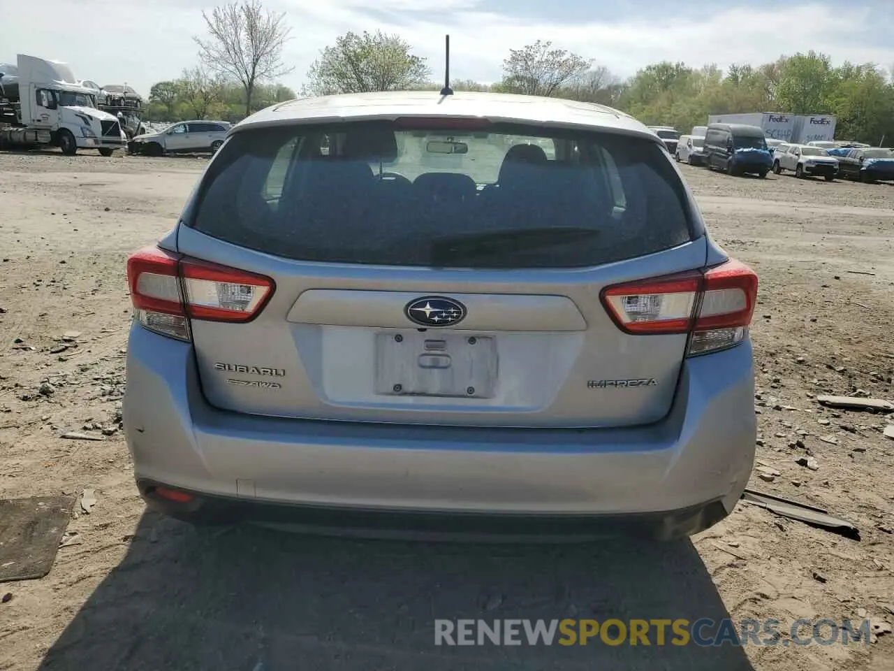 6 Photograph of a damaged car 4S3GTAB65K3741470 SUBARU IMPREZA 2019
