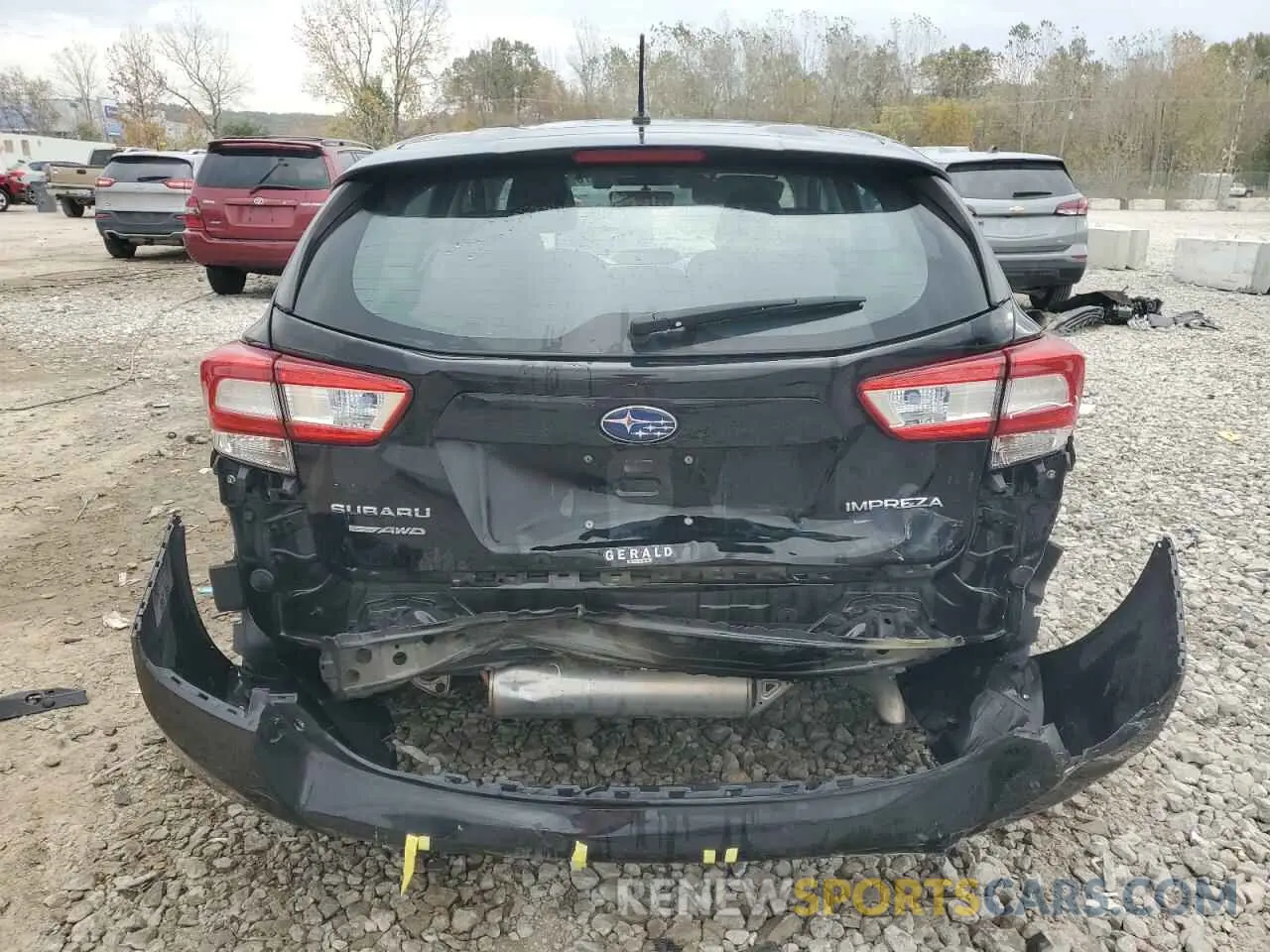 6 Photograph of a damaged car 4S3GTAB66K3734091 SUBARU IMPREZA 2019