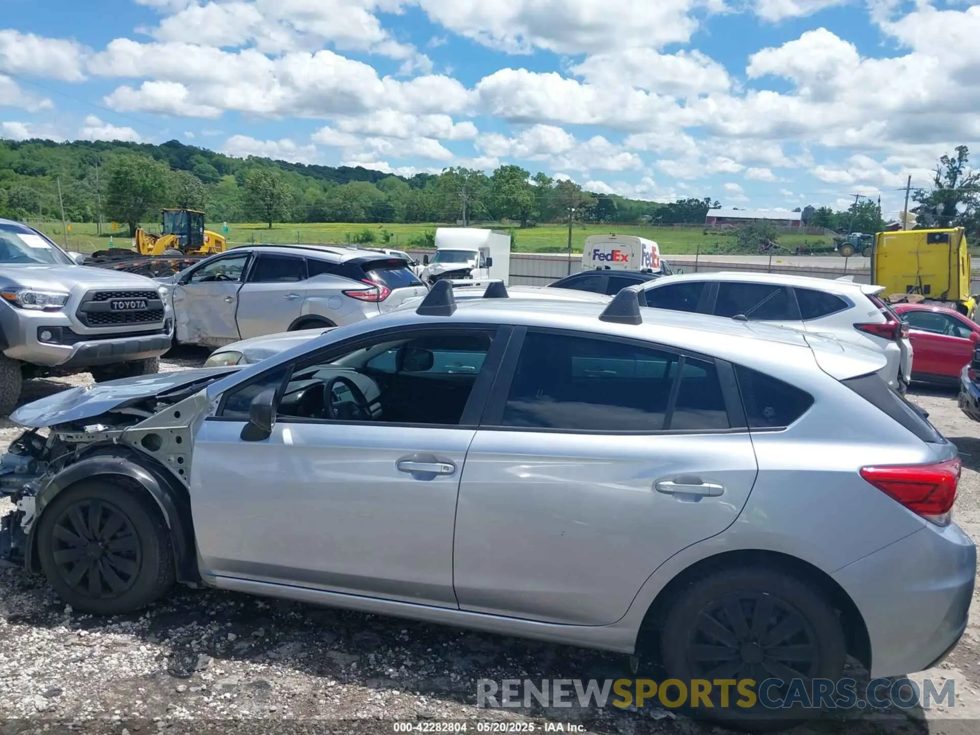 15 Photograph of a damaged car 4S3GTAB67K3728252 SUBARU IMPREZA 2019