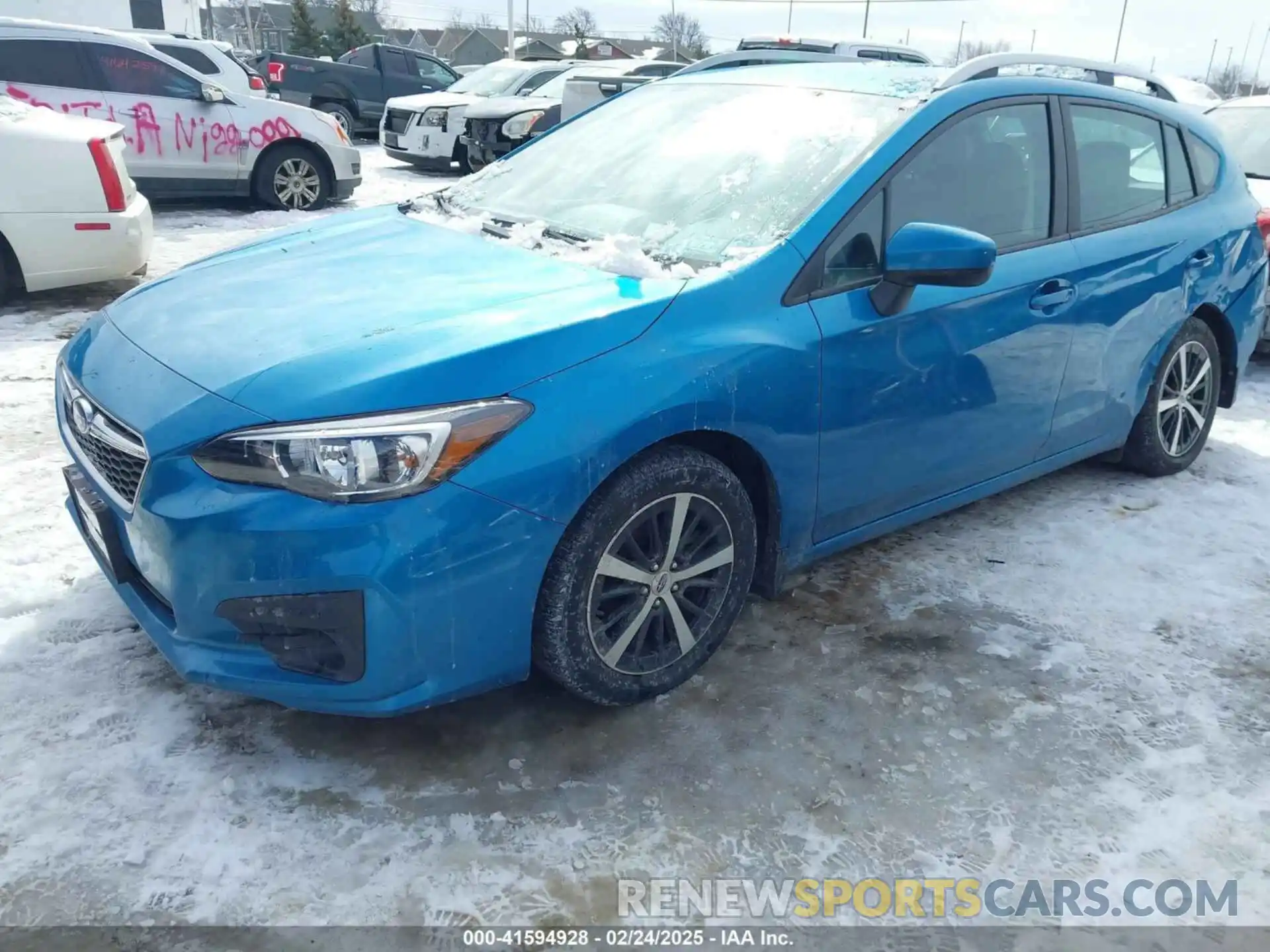 2 Photograph of a damaged car 4S3GTAC60K3702297 SUBARU IMPREZA 2019