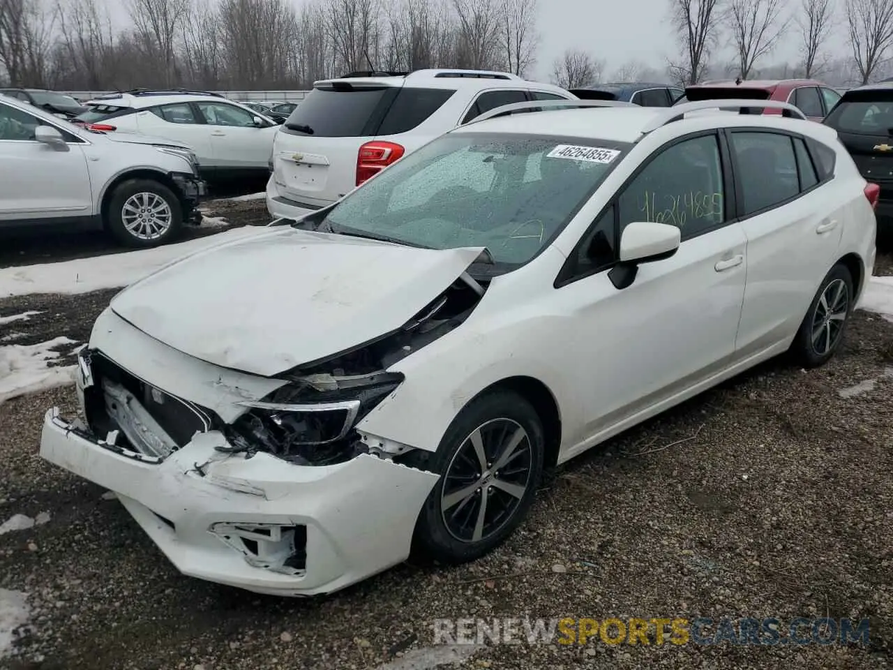 1 Photograph of a damaged car 4S3GTAC61K3727368 SUBARU IMPREZA 2019