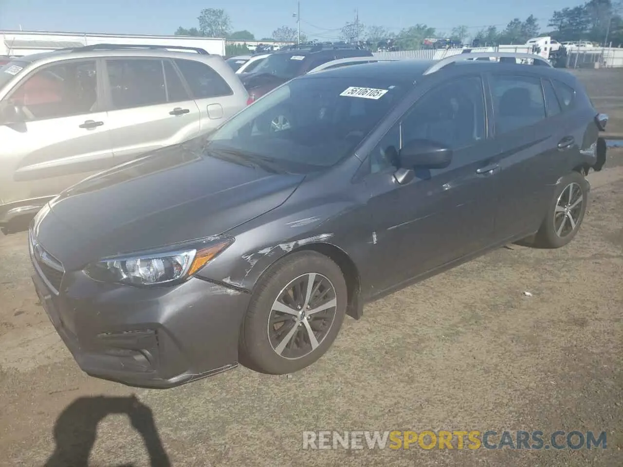 1 Photograph of a damaged car 4S3GTAC61K3727550 SUBARU IMPREZA 2019