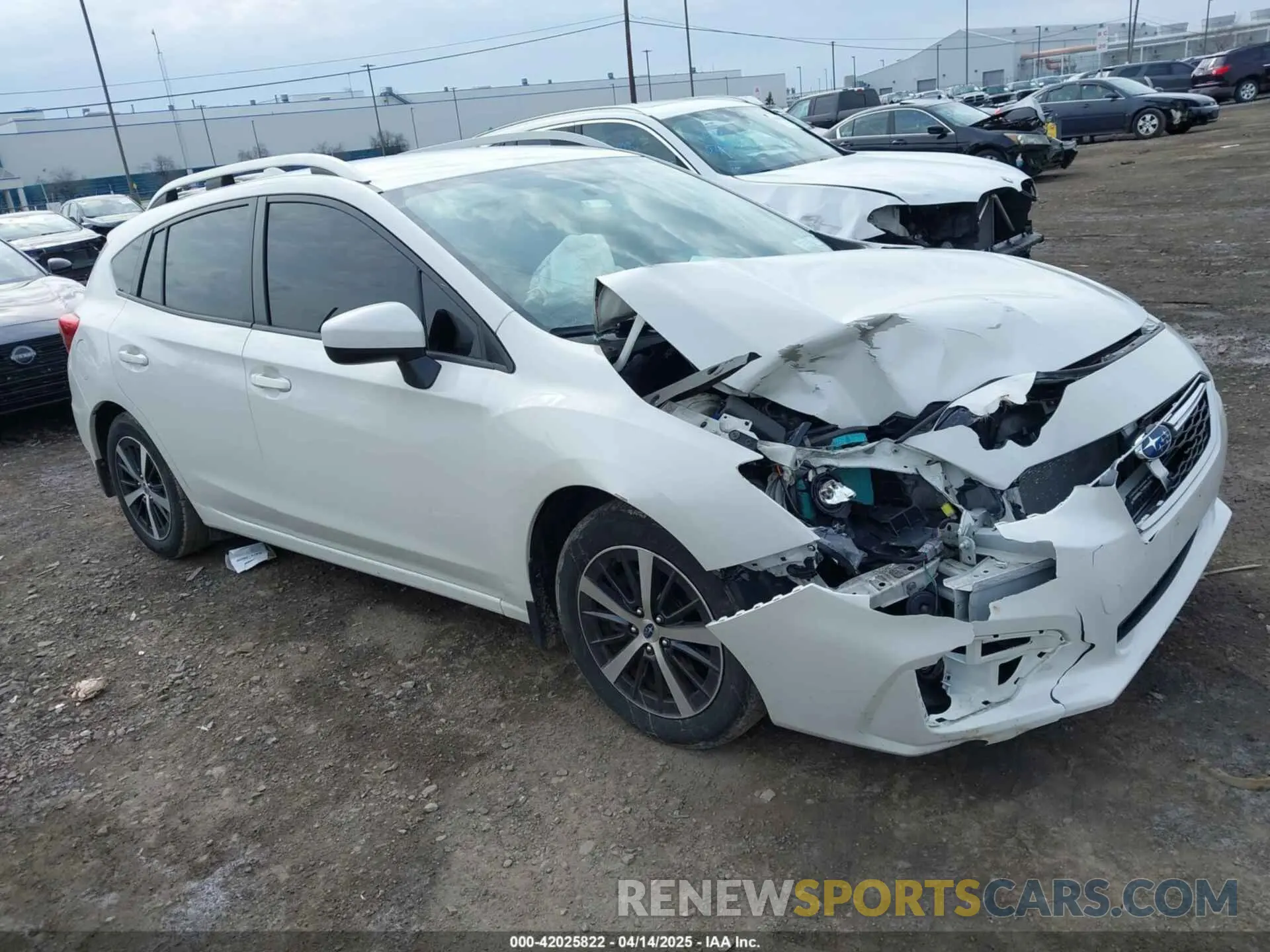 1 Photograph of a damaged car 4S3GTAC62K3704035 SUBARU IMPREZA 2019