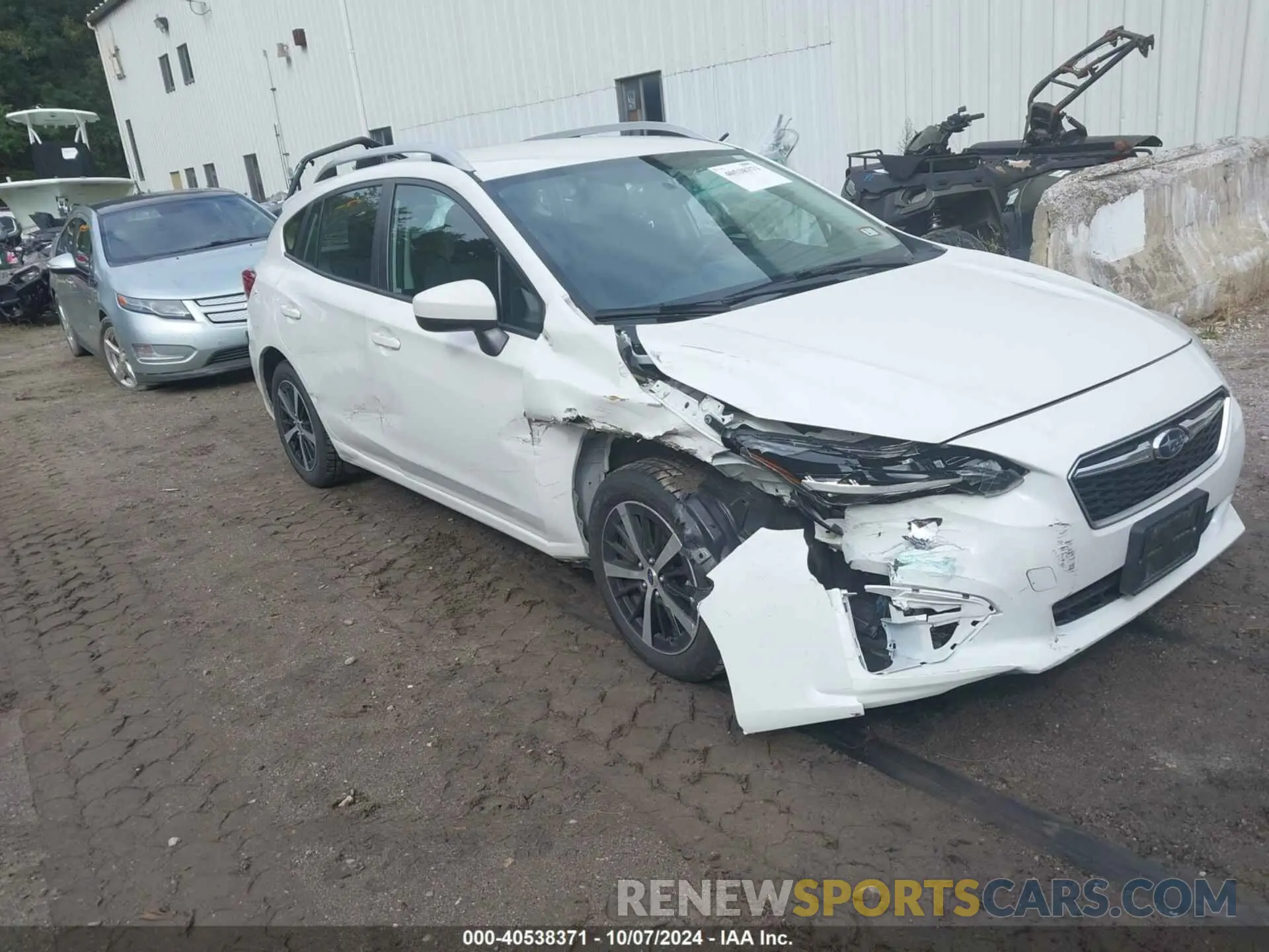1 Photograph of a damaged car 4S3GTAC62K3726276 SUBARU IMPREZA 2019