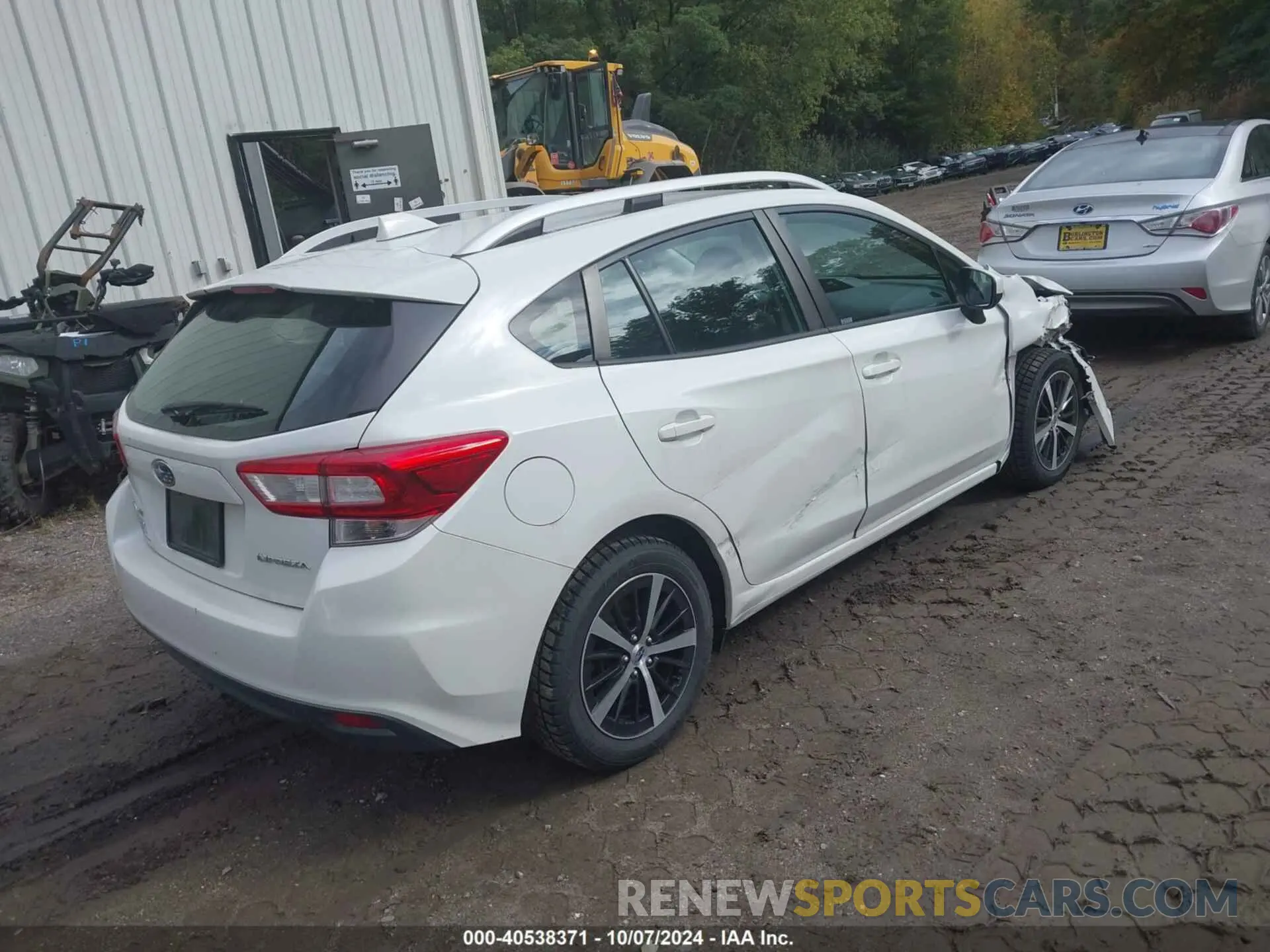 4 Photograph of a damaged car 4S3GTAC62K3726276 SUBARU IMPREZA 2019