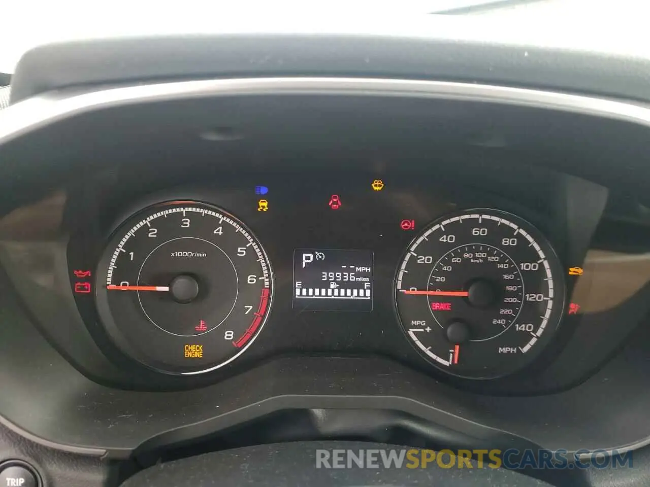 9 Photograph of a damaged car 4S3GTAC63K3750344 SUBARU IMPREZA 2019
