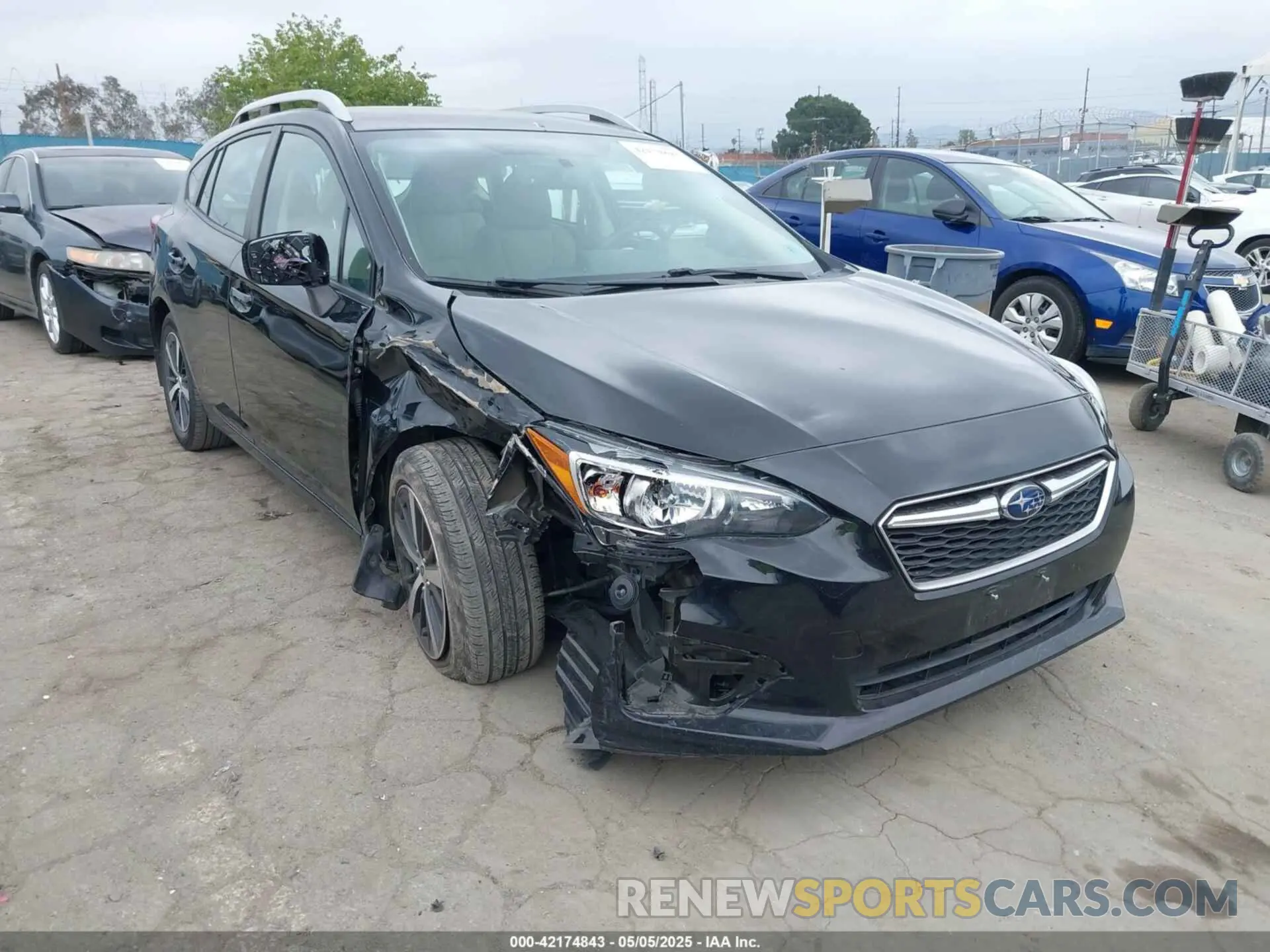 1 Photograph of a damaged car 4S3GTAC63K3754877 SUBARU IMPREZA 2019